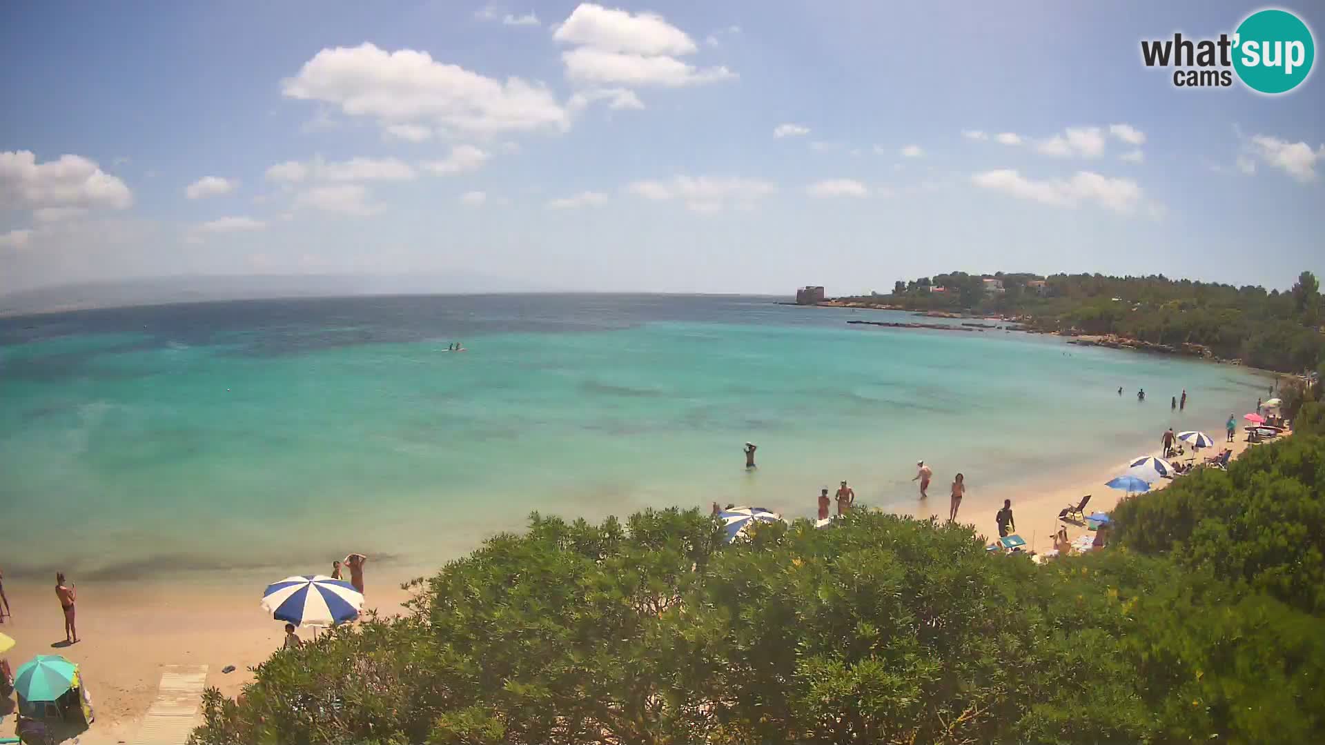 Webcam spiaggia Lazzaretto | Alghero | Sardegna