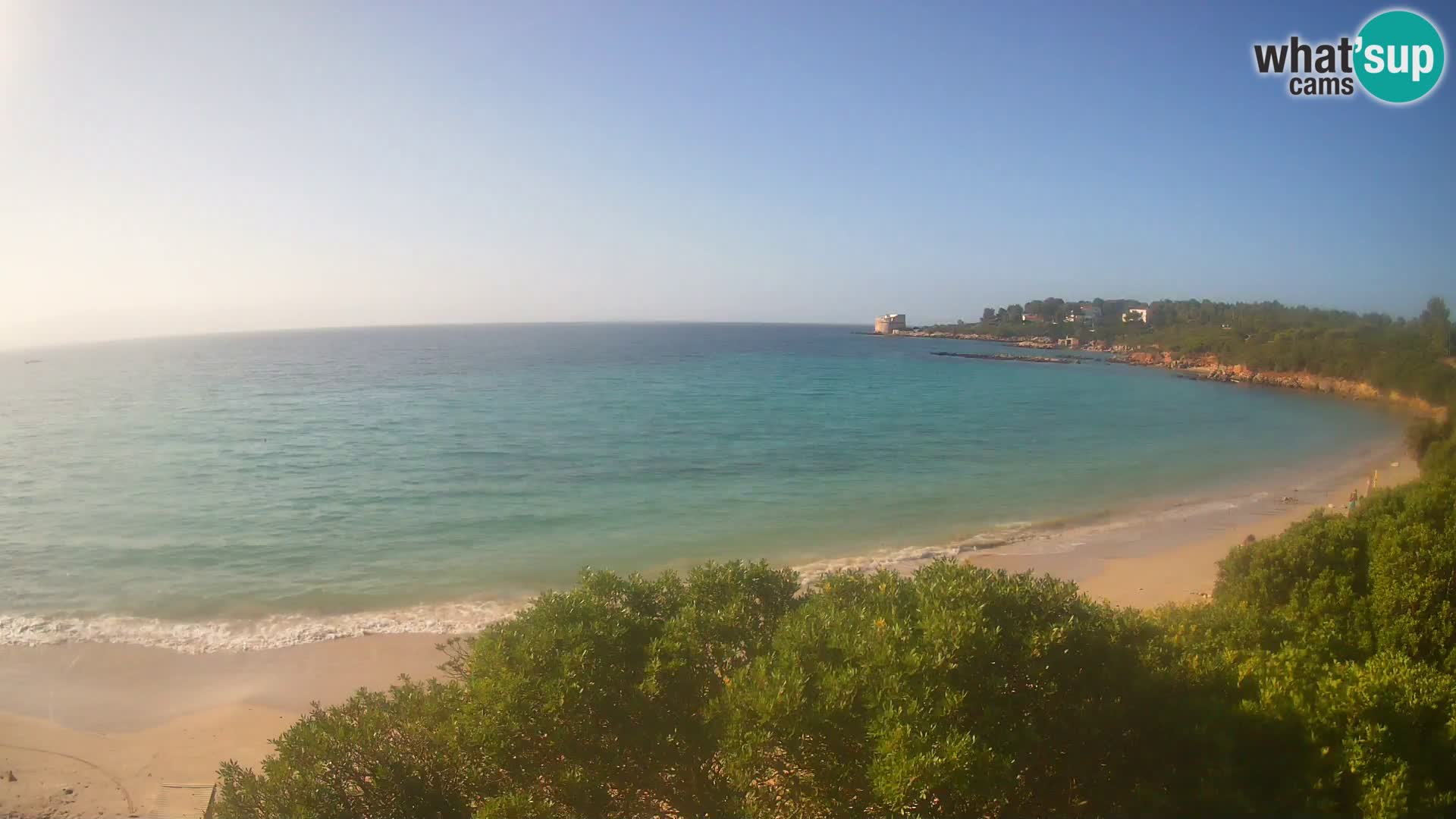 Webcam spiaggia Lazzaretto | Alghero | Sardegna