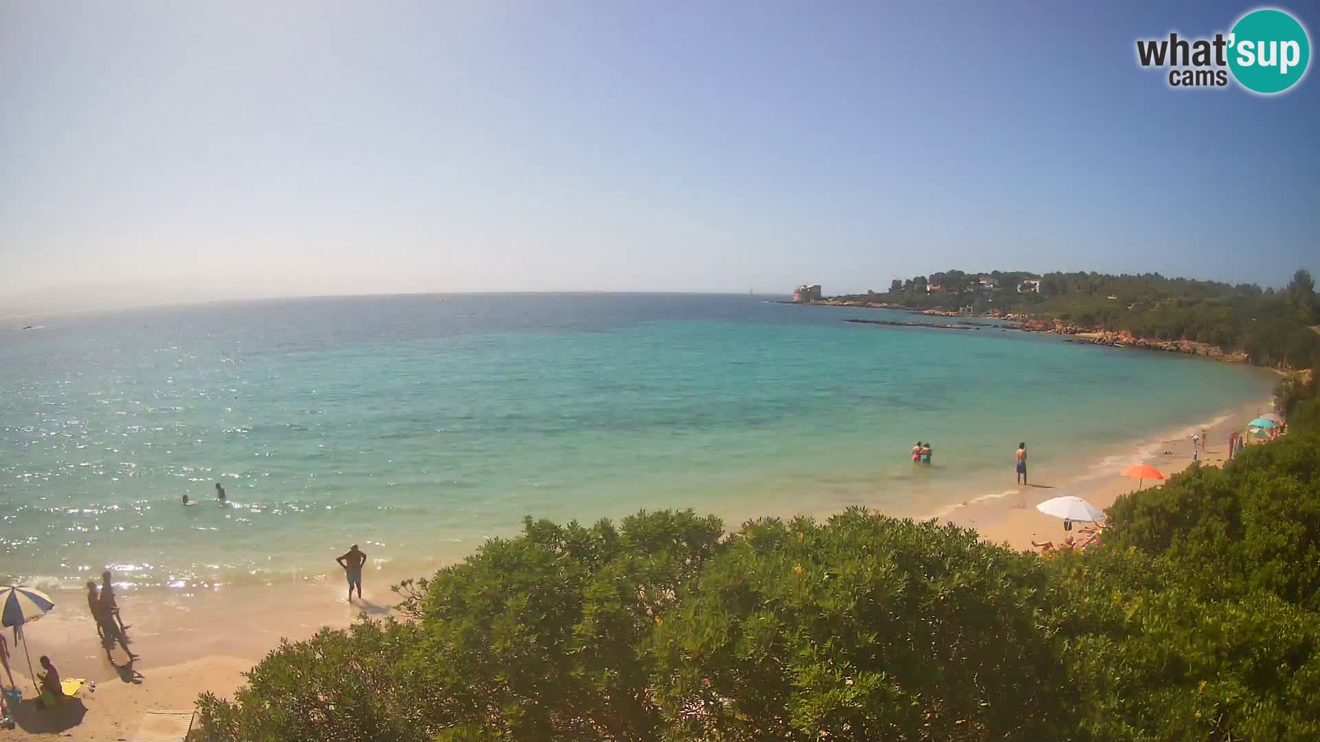 Kamera plaža Lazzaretto | Alghero | Sardinija