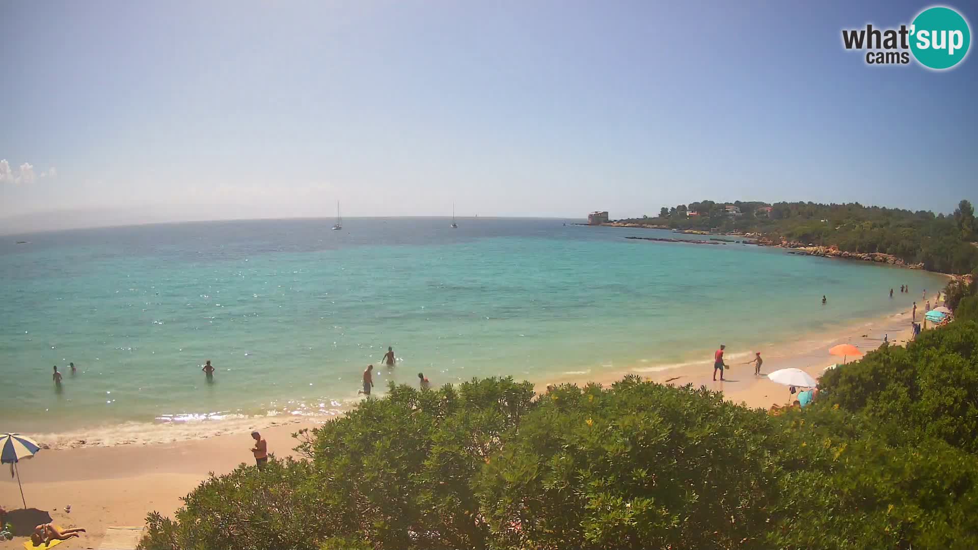 Kamera plaža Lazzaretto | Alghero | Sardinija