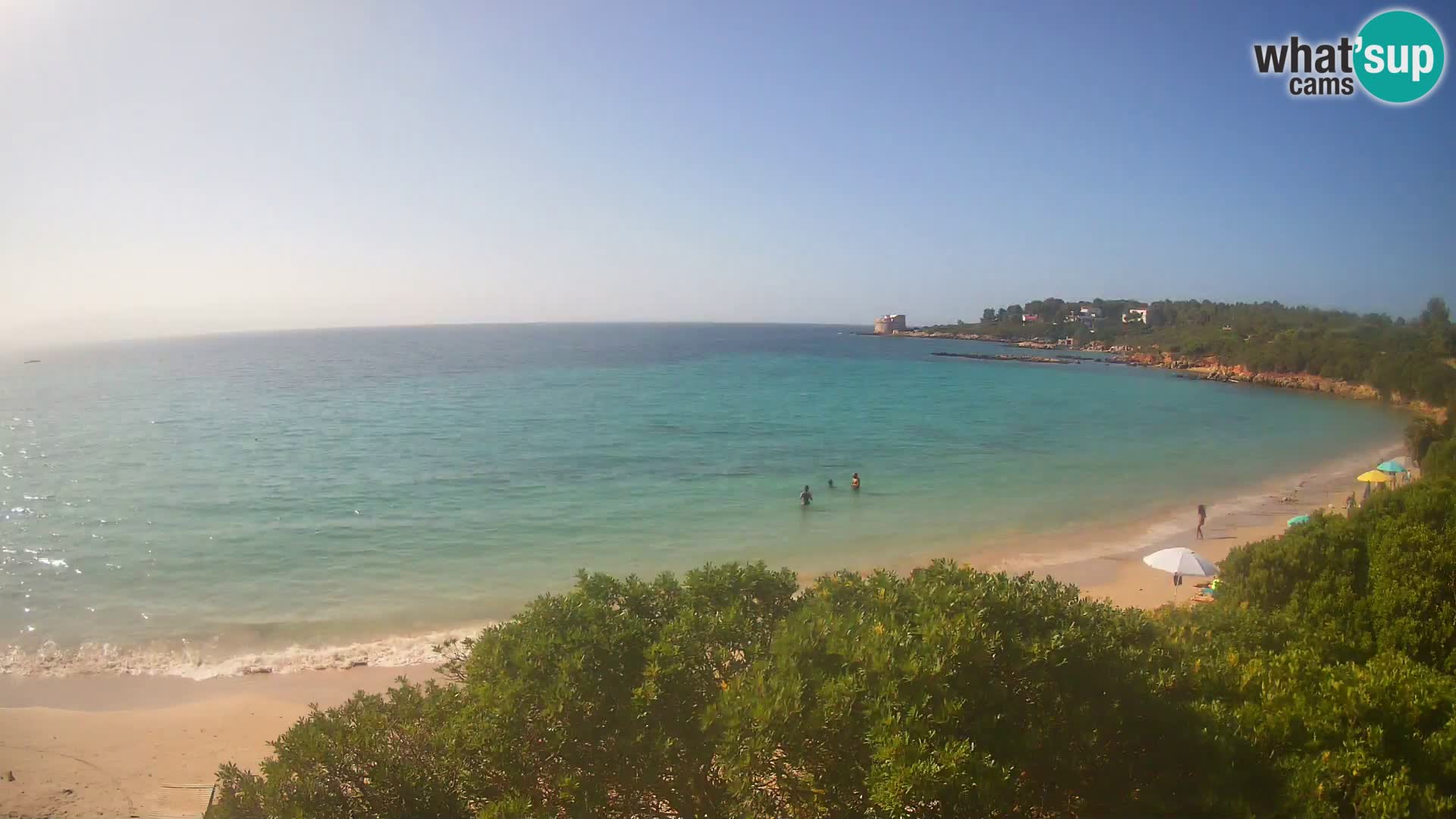 Webcam spiaggia Lazzaretto | Alghero | Sardegna