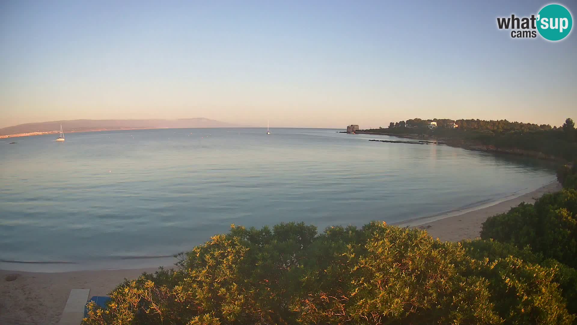 Webcam spiaggia Lazzaretto | Alghero | Sardegna