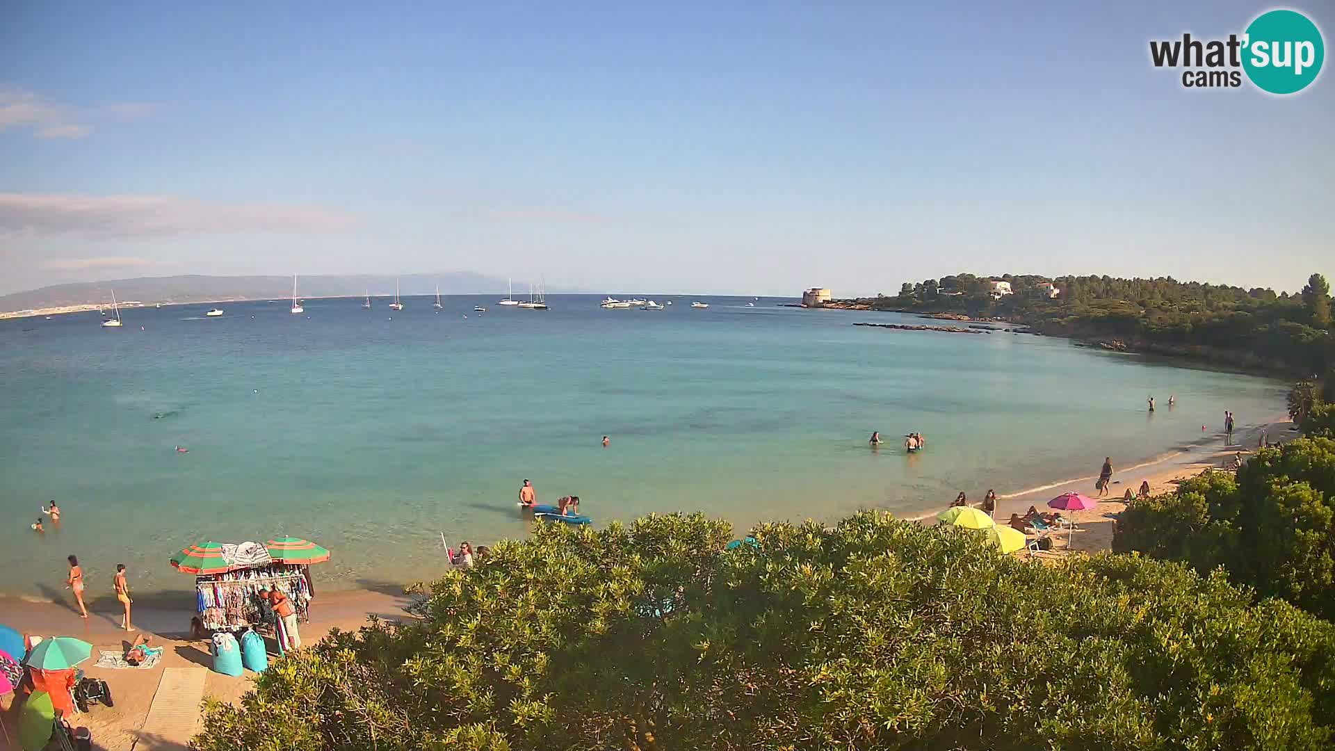 Webcam spiaggia Lazzaretto | Alghero | Sardegna