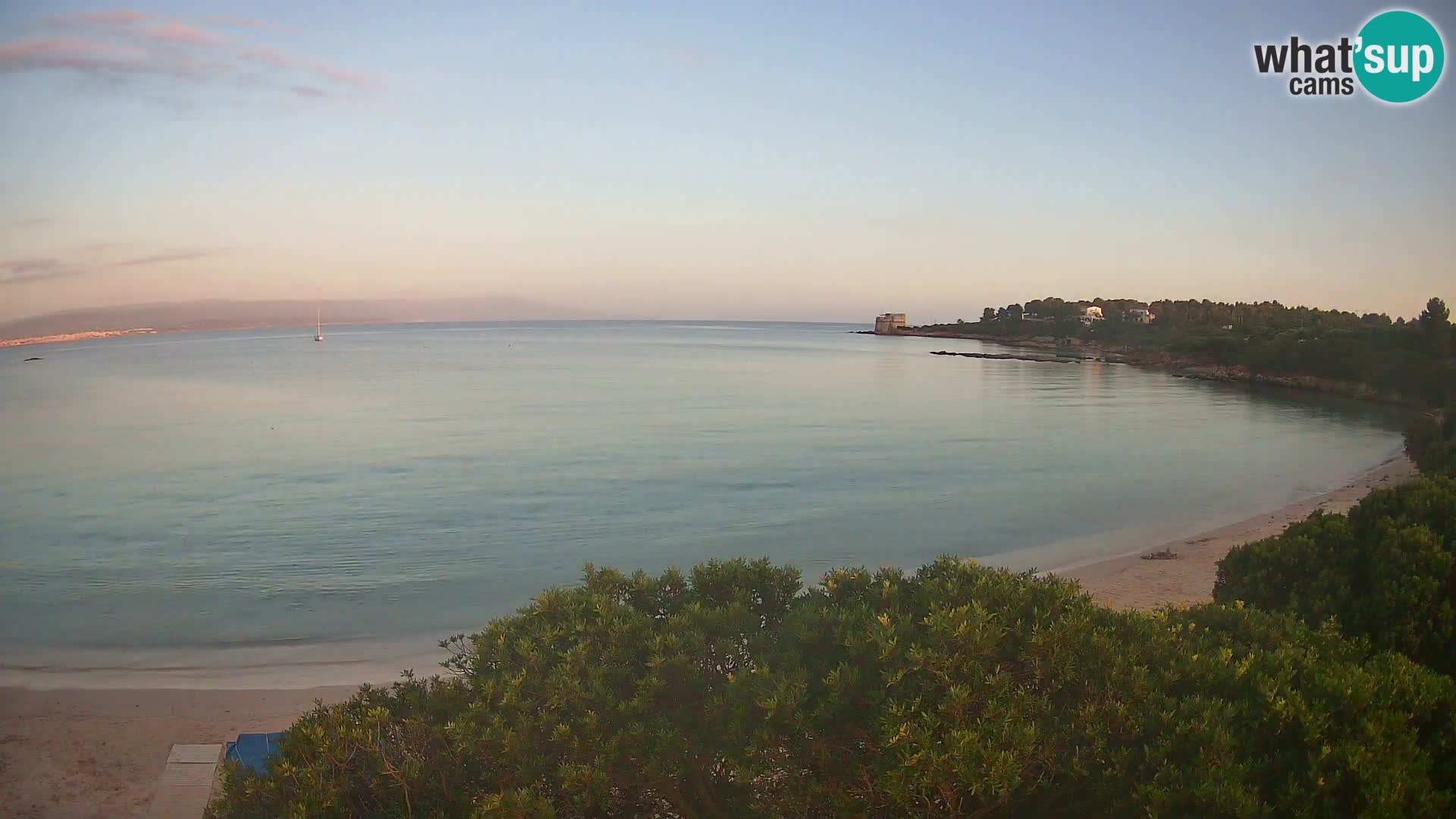 Webcam spiaggia Lazzaretto | Alghero | Sardegna