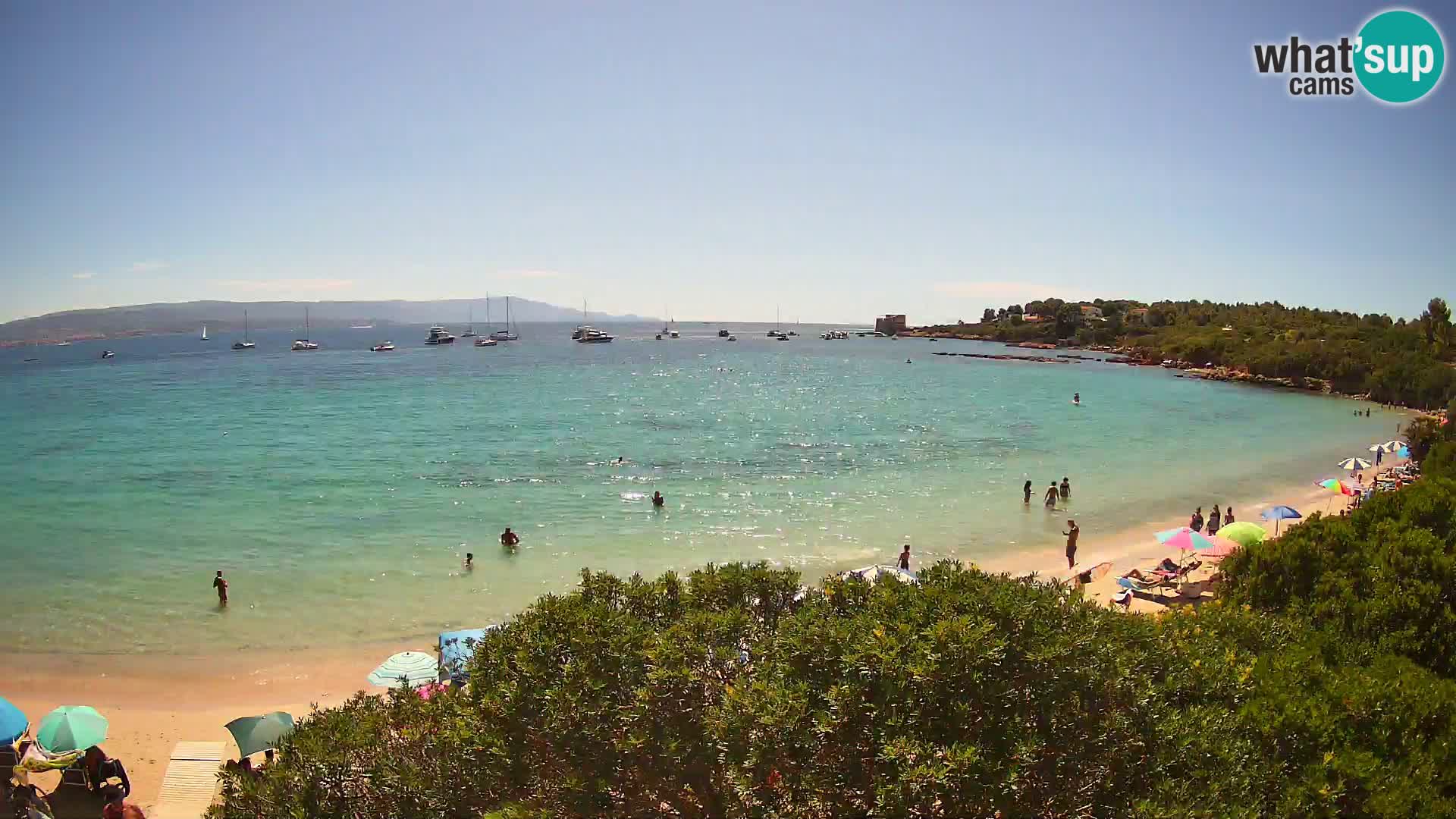 Webcam Lazzaretto Strand | Alghero | Sardinien