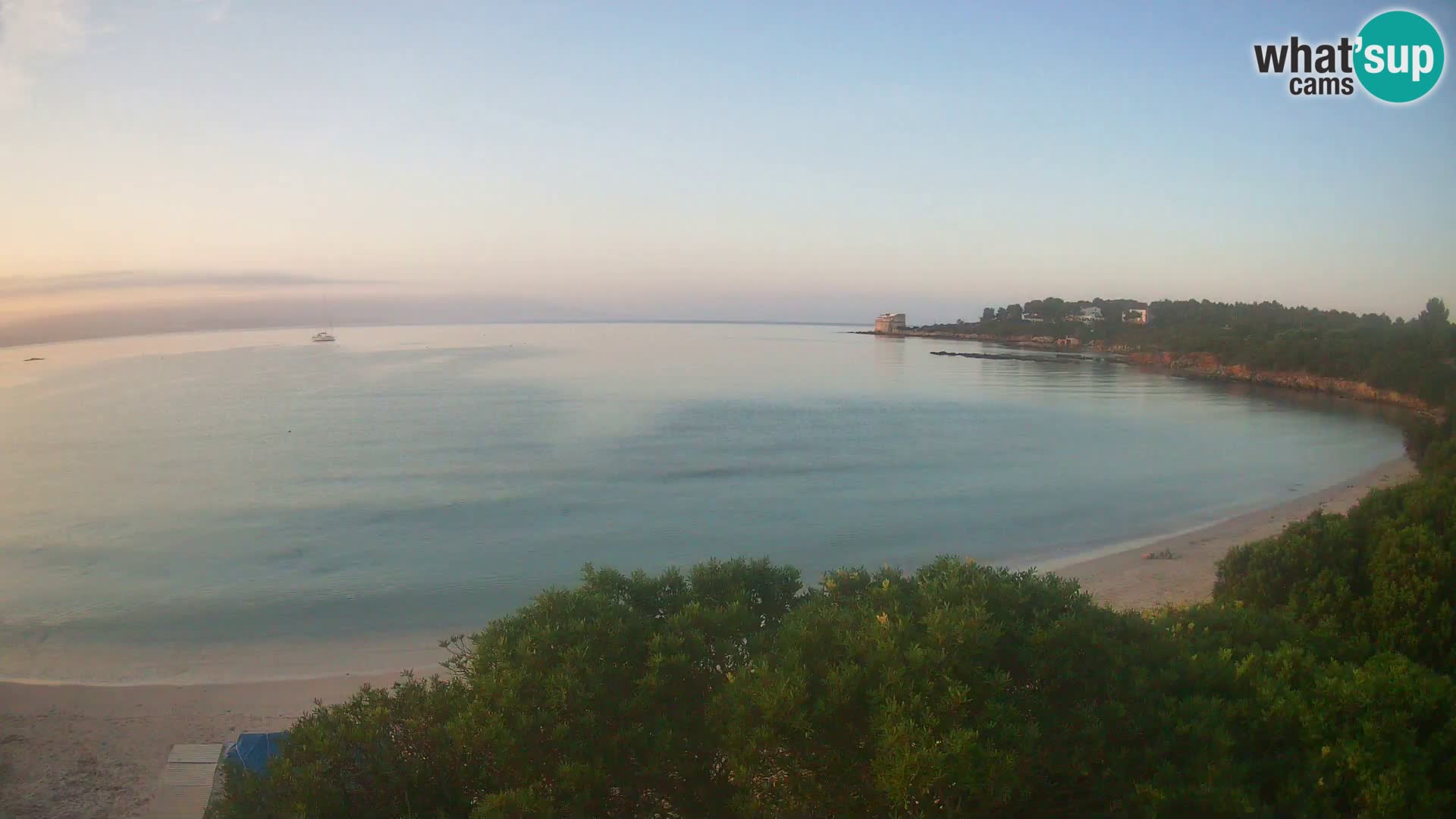 Webcam Lazzaretto beach | Alghero | Sardinia