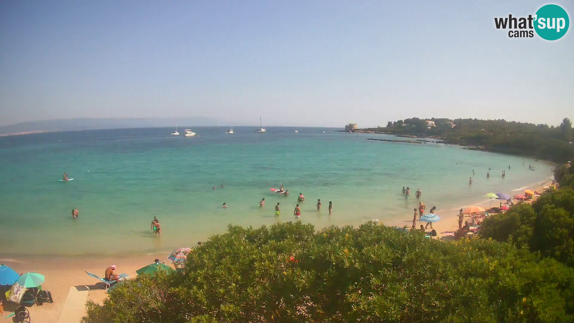 Webcam Lazzaretto beach | Alghero | Sardinia