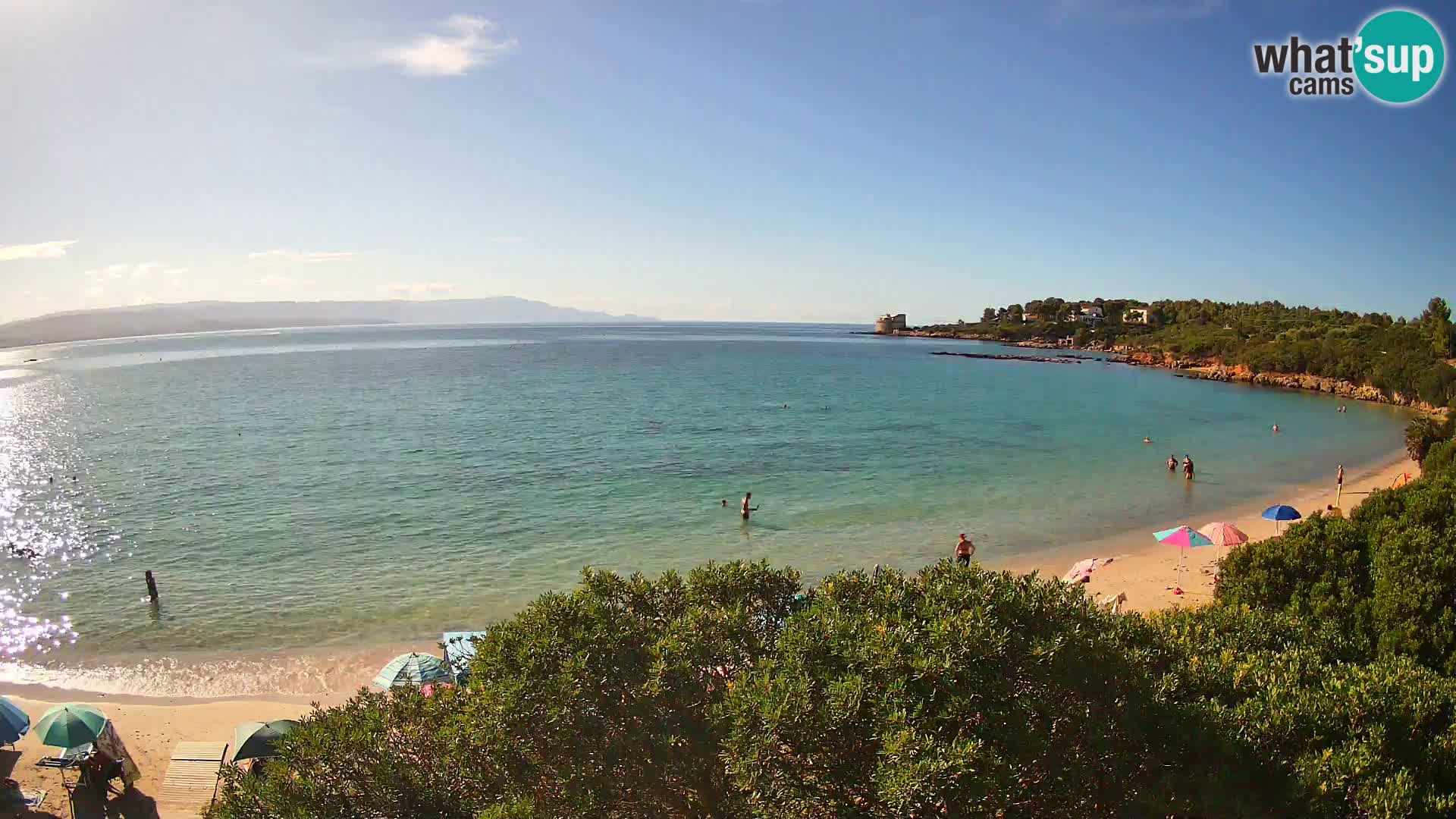 Webcam spiaggia Lazzaretto | Alghero | Sardegna