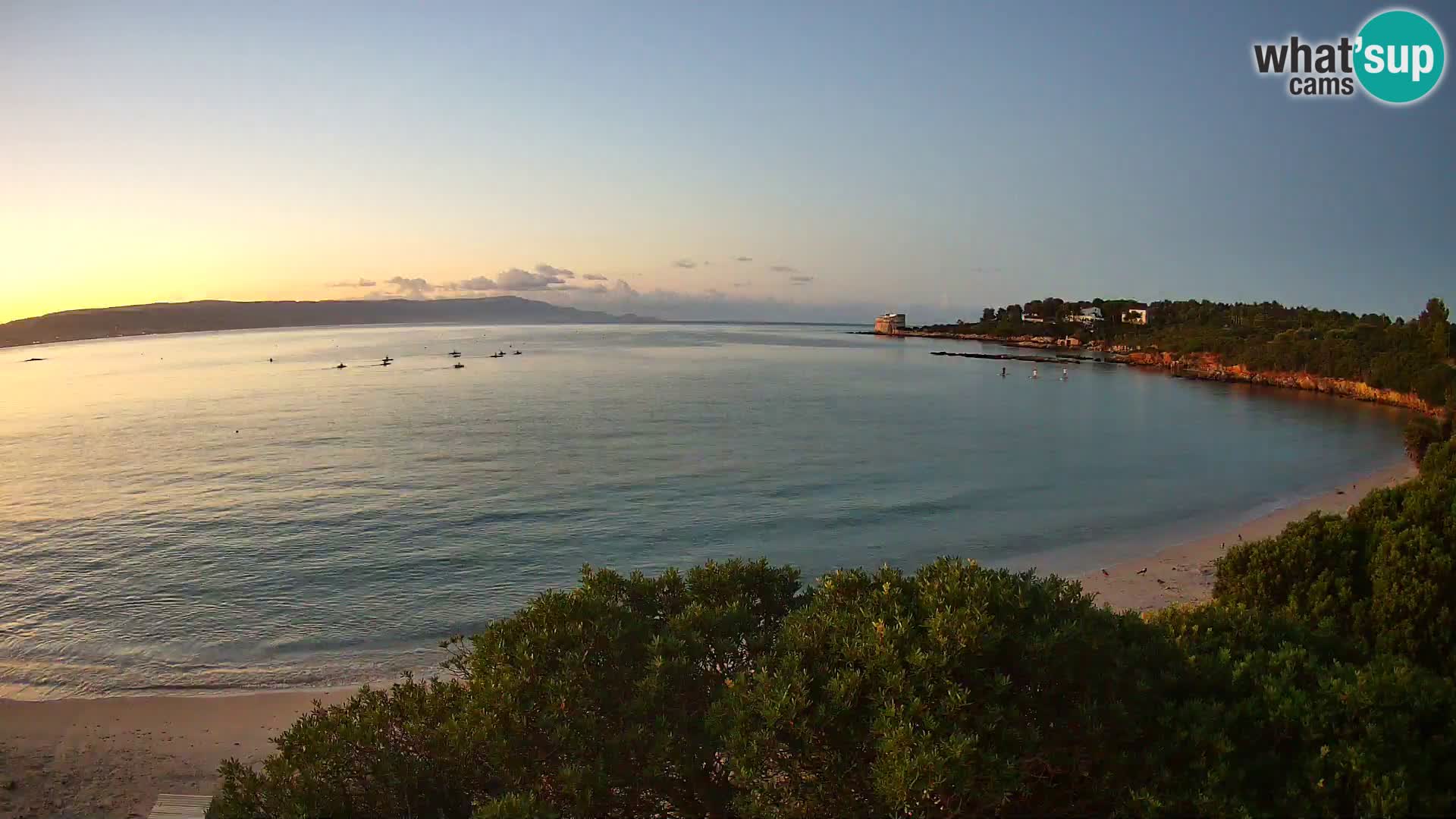 Webcam Lazzaretto beach | Alghero | Sardinia
