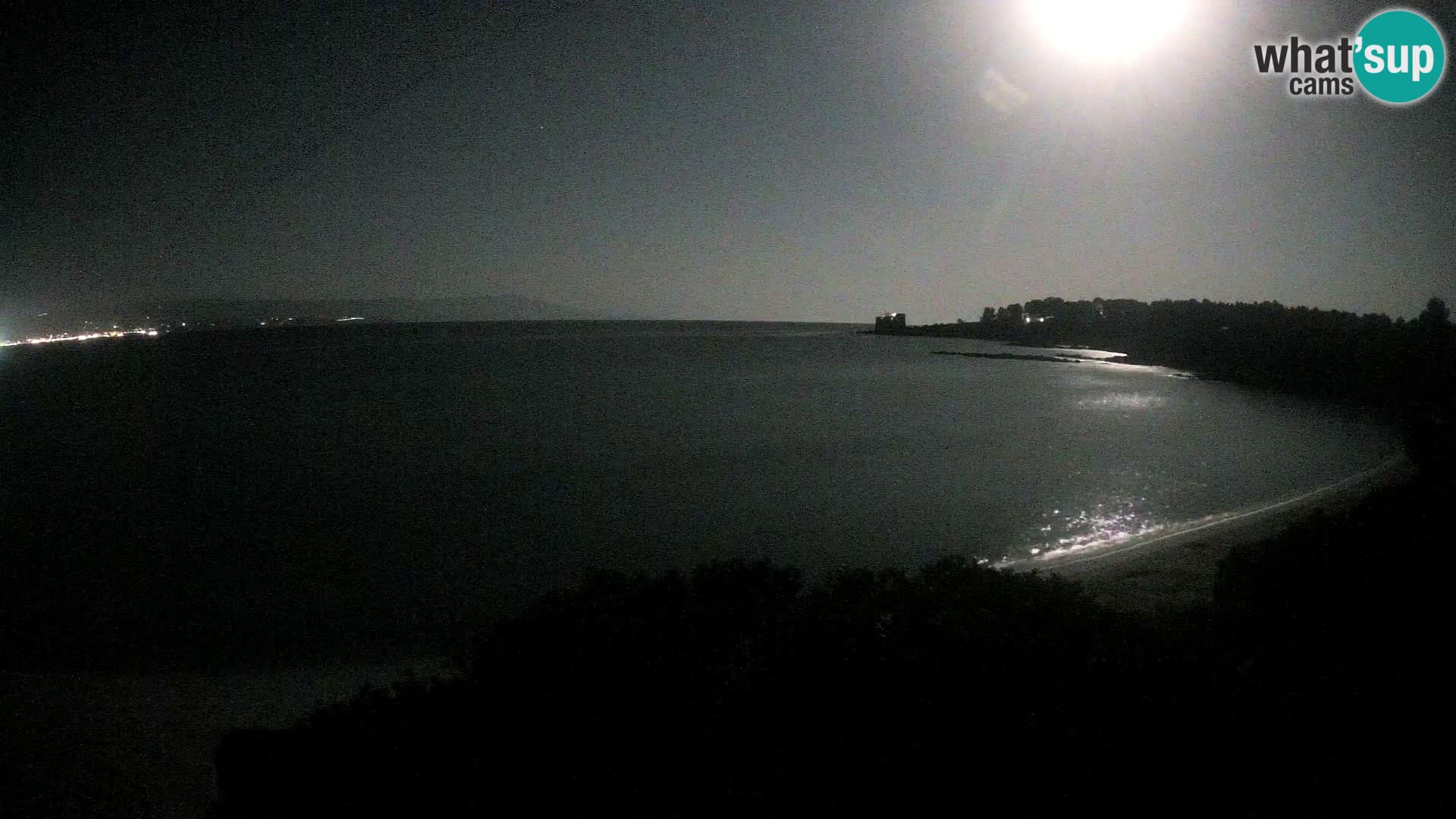 Kamera plaža Lazzaretto | Alghero | Sardinija