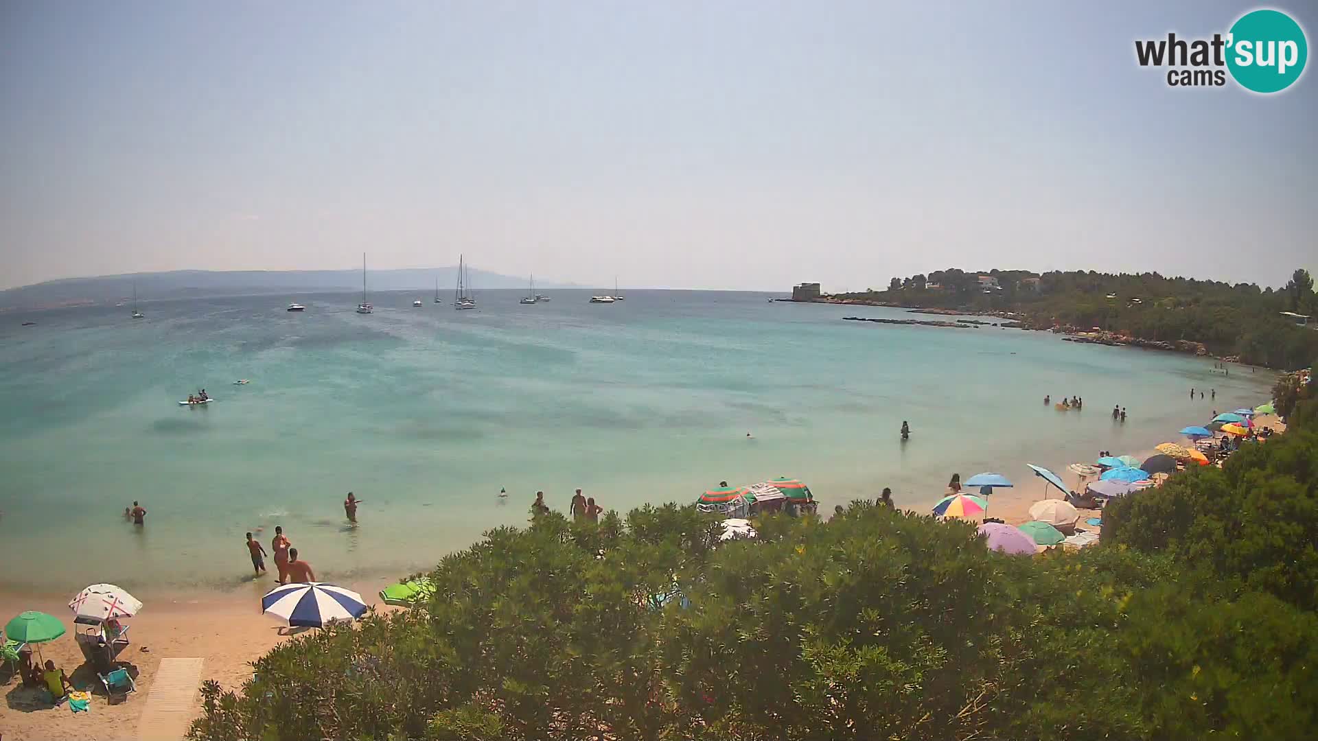 Webcam spiaggia Lazzaretto | Alghero | Sardegna
