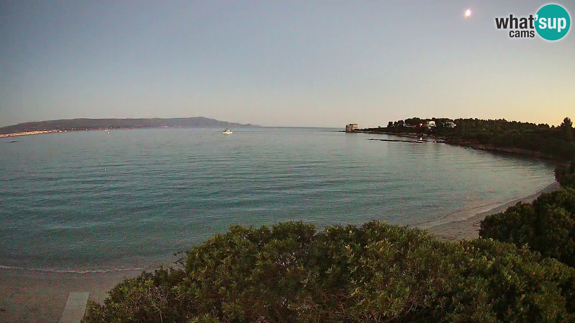 Kamera plaža Lazzaretto | Alghero | Sardinija