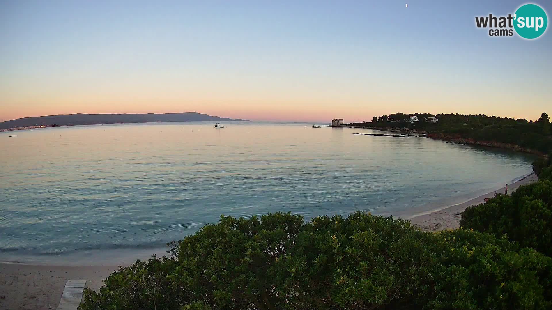 Kamera plaža Lazzaretto | Alghero | Sardinija