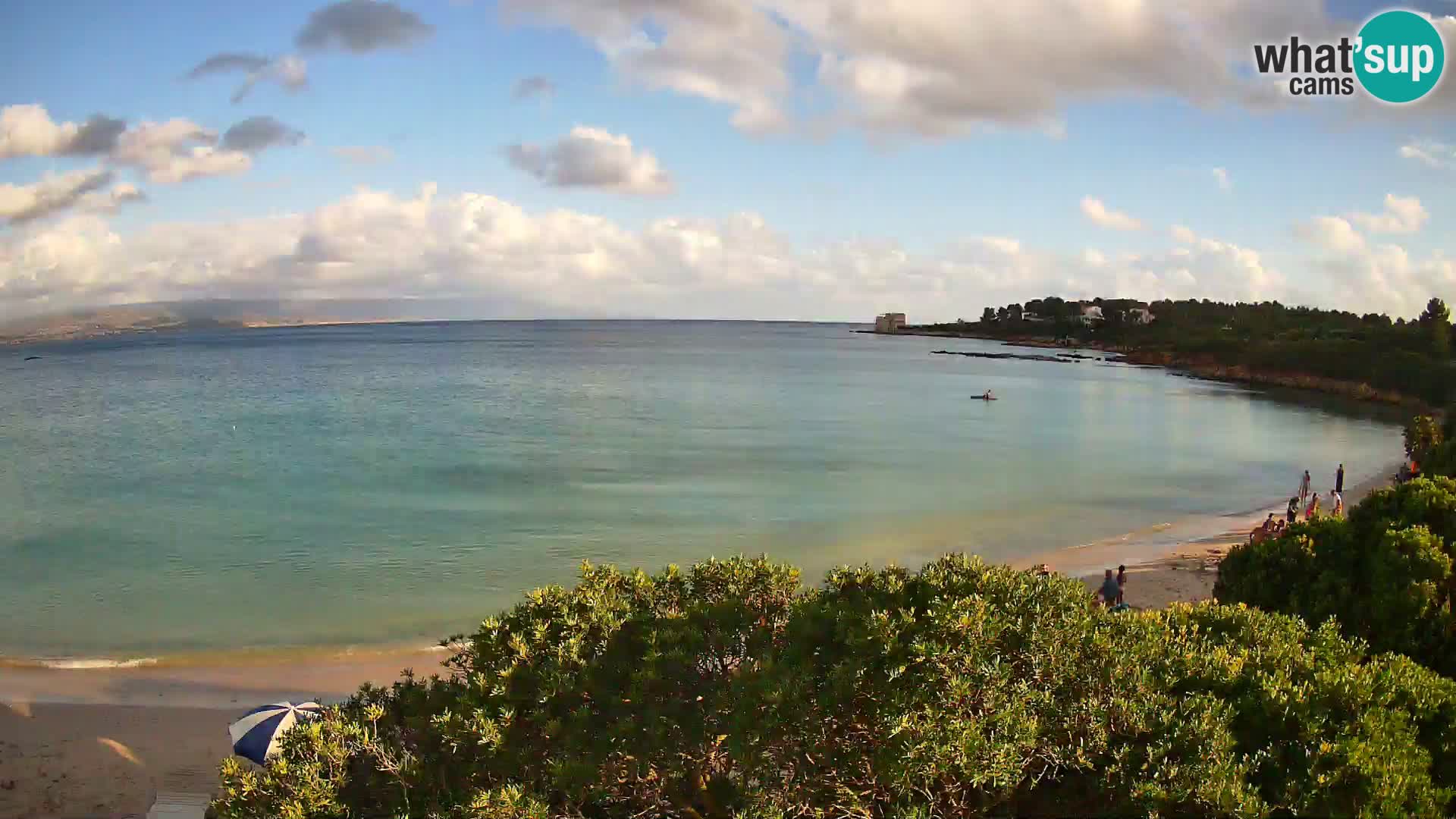 Webcam Lazzaretto Strand | Alghero | Sardinien