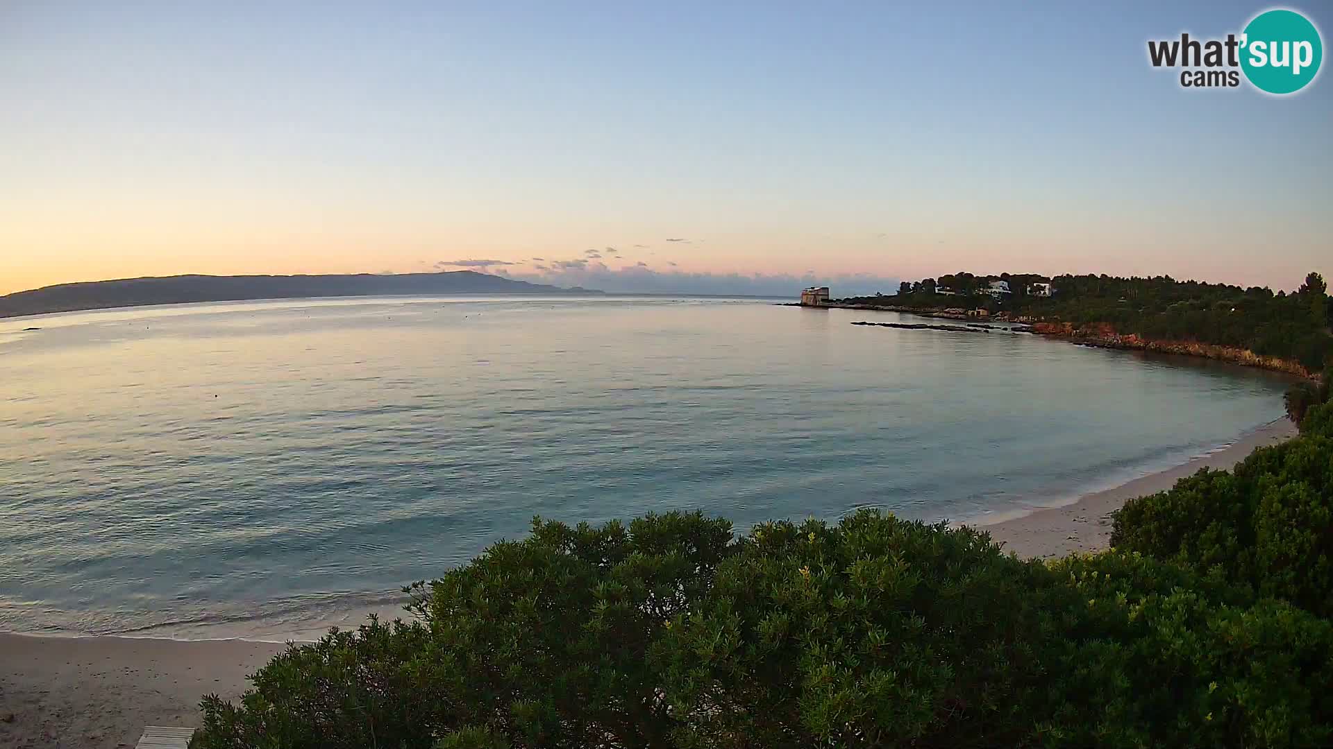Plage Lazzaretto livecam | Alghero | Sardaigne