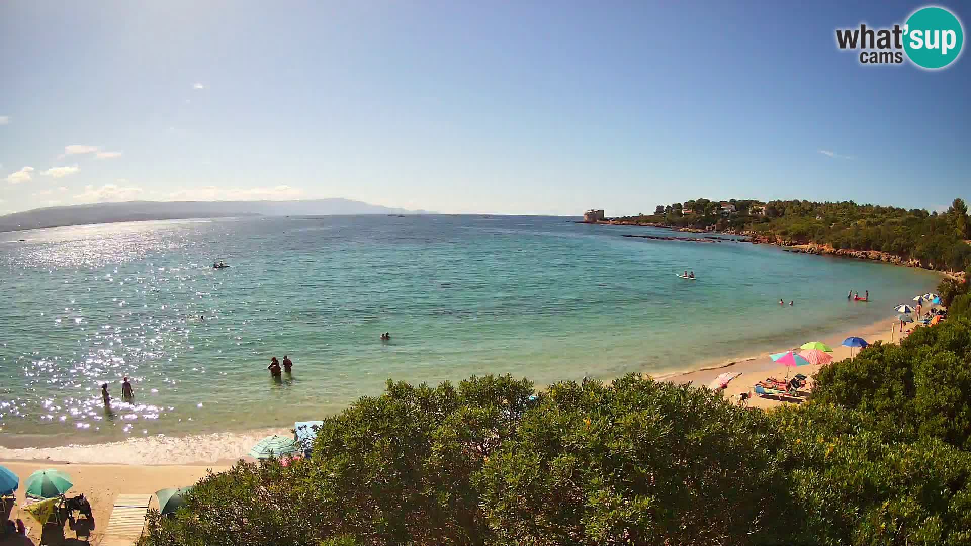 Webcam spiaggia Lazzaretto | Alghero | Sardegna