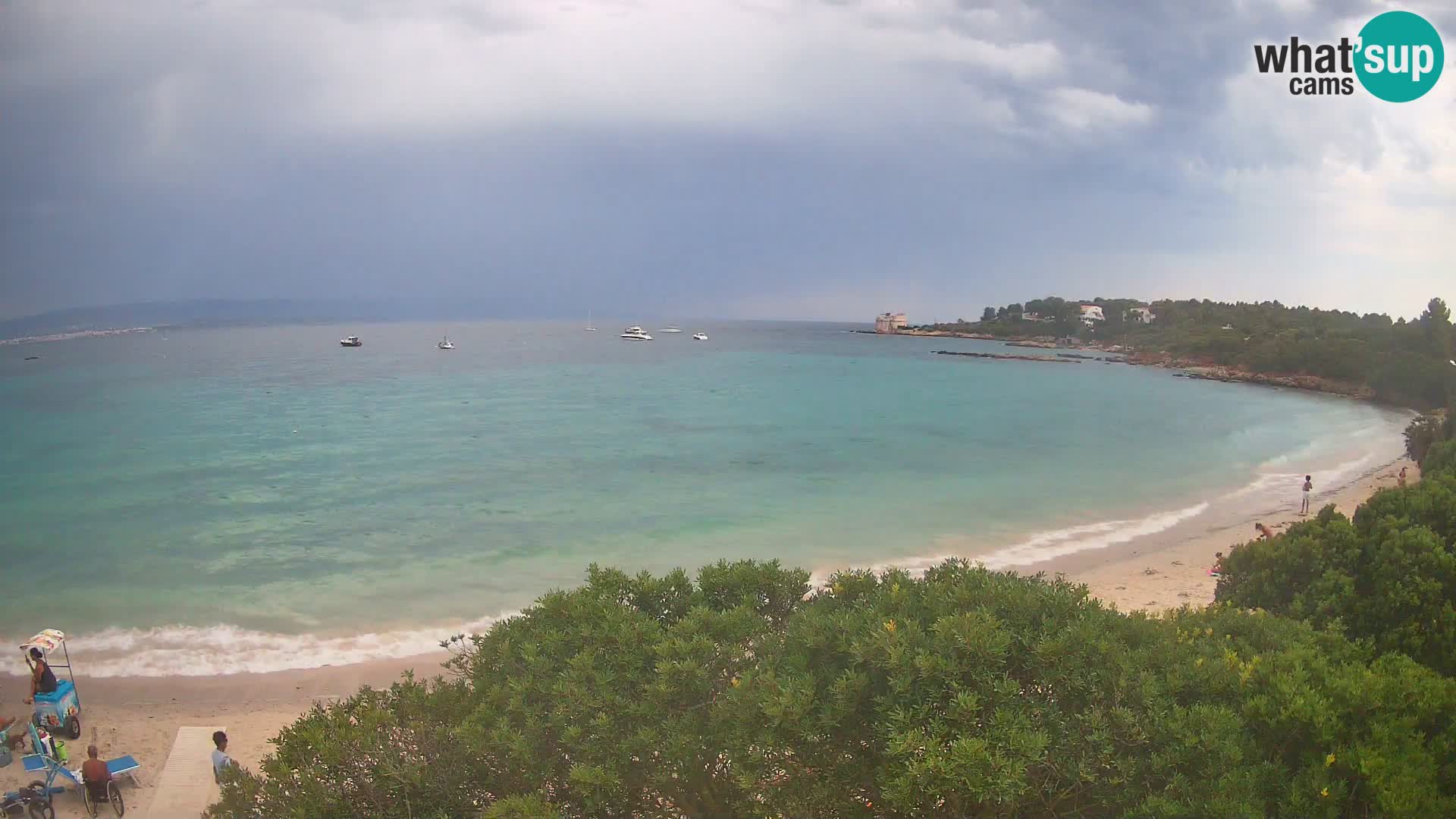 Plage Lazzaretto livecam | Alghero | Sardaigne