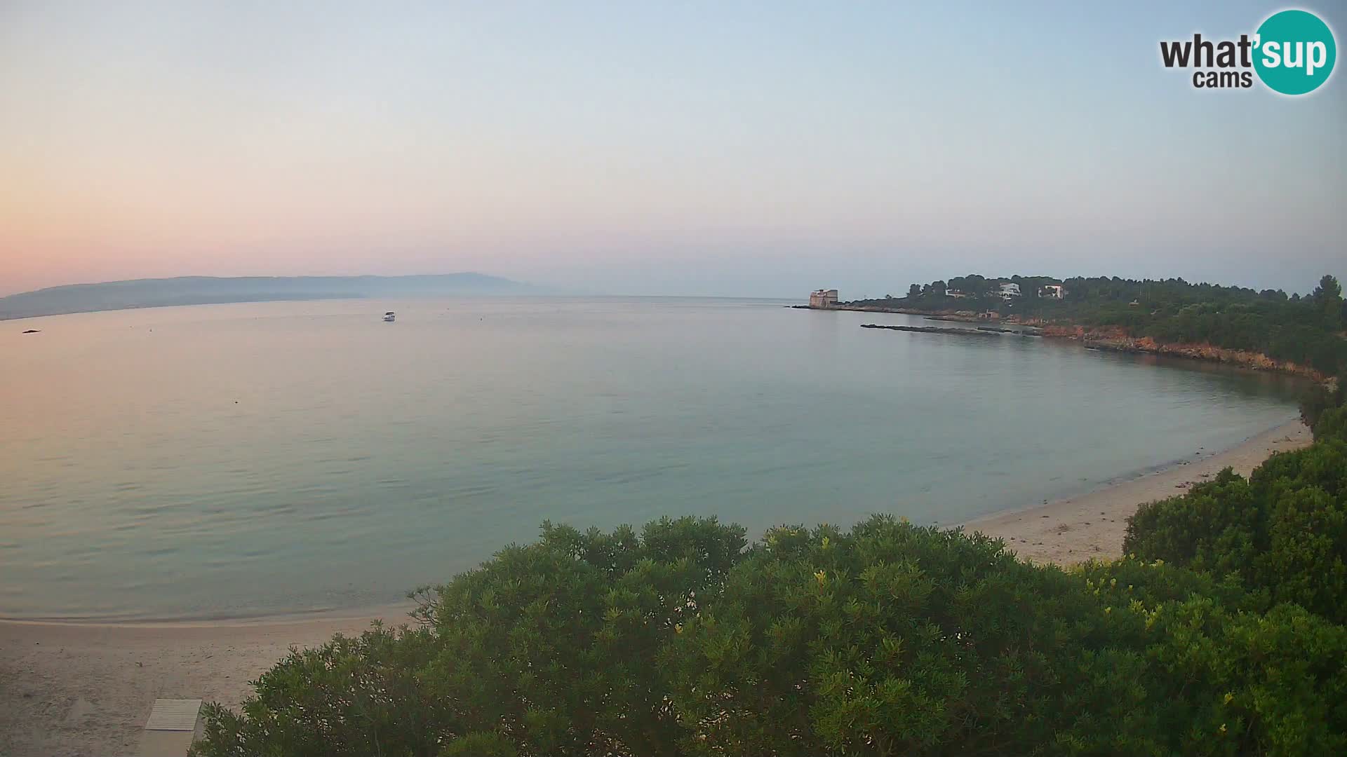 Webcam Lazzaretto Strand | Alghero | Sardinien
