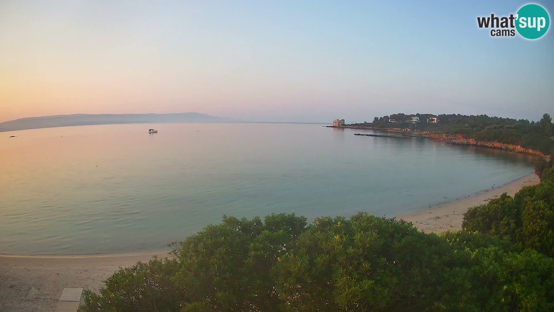Plage Lazzaretto livecam | Alghero | Sardaigne