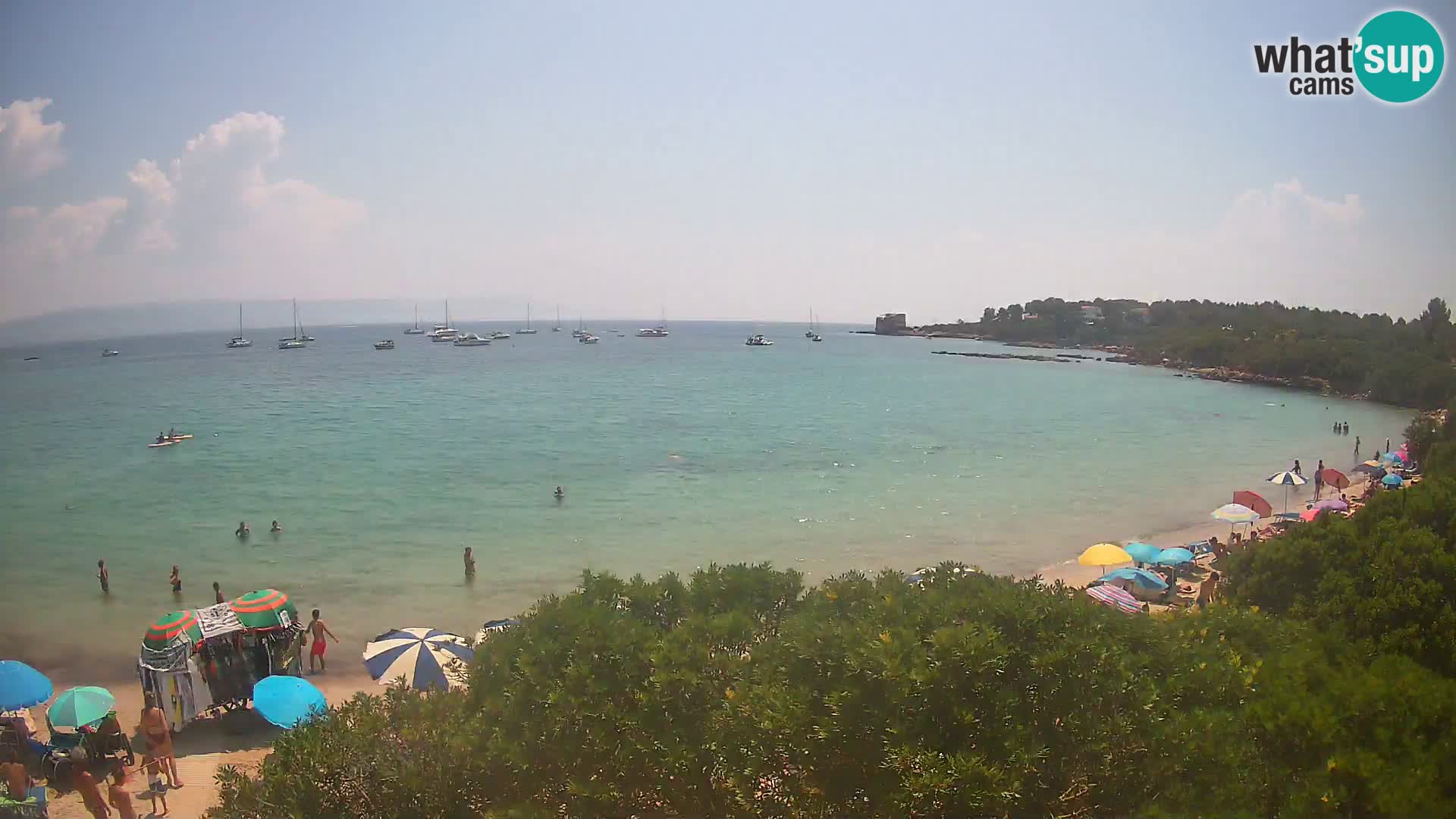 Plage Lazzaretto livecam | Alghero | Sardaigne