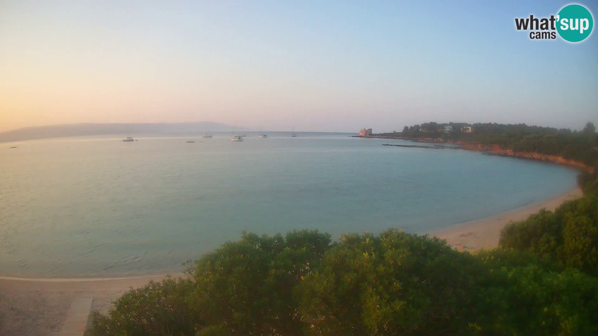 Webcam Lazzaretto Strand | Alghero | Sardinien