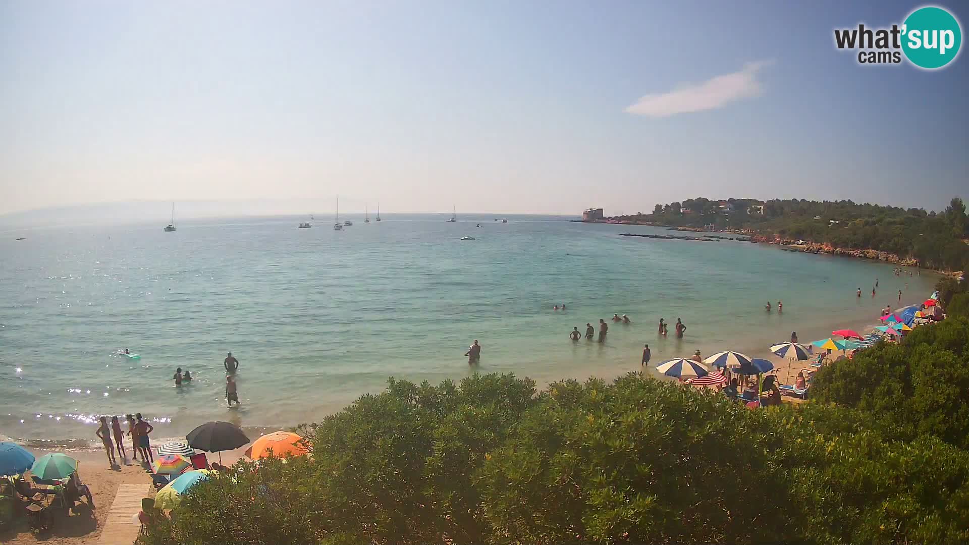 Webcam Lazzaretto beach | Alghero | Sardinia