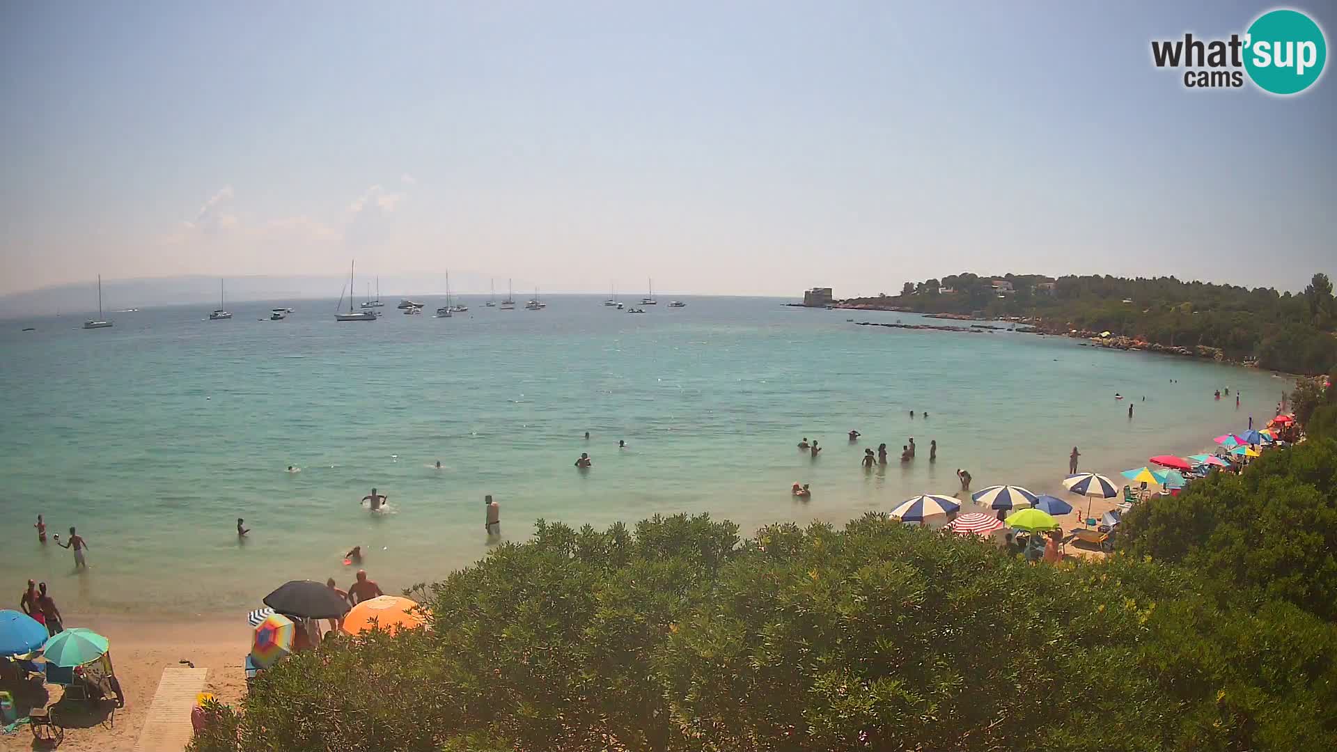 Web kamera plaža Lazzaretto | Alghero | Sardinija
