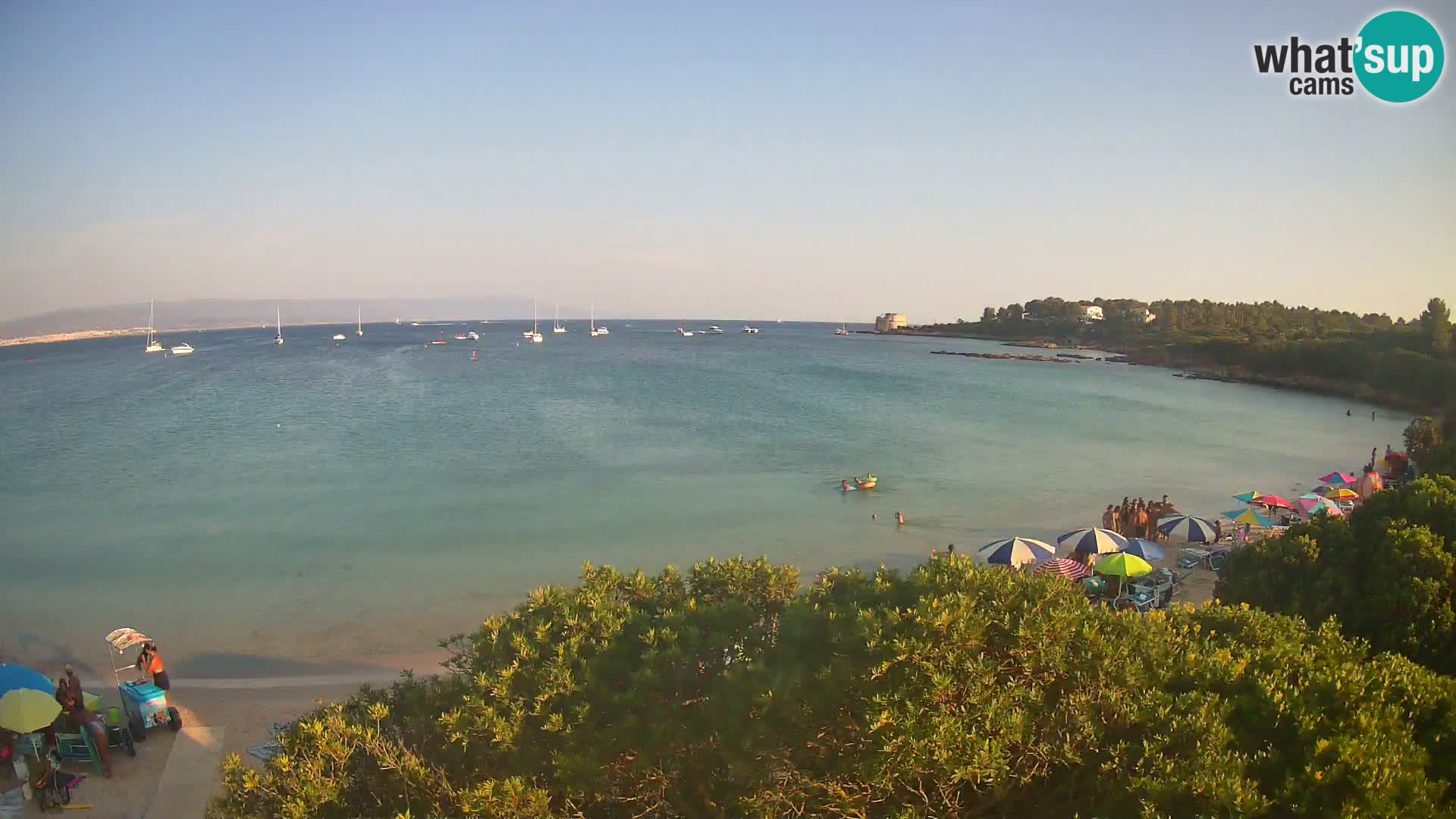 Webcam spiaggia Lazzaretto | Alghero | Sardegna