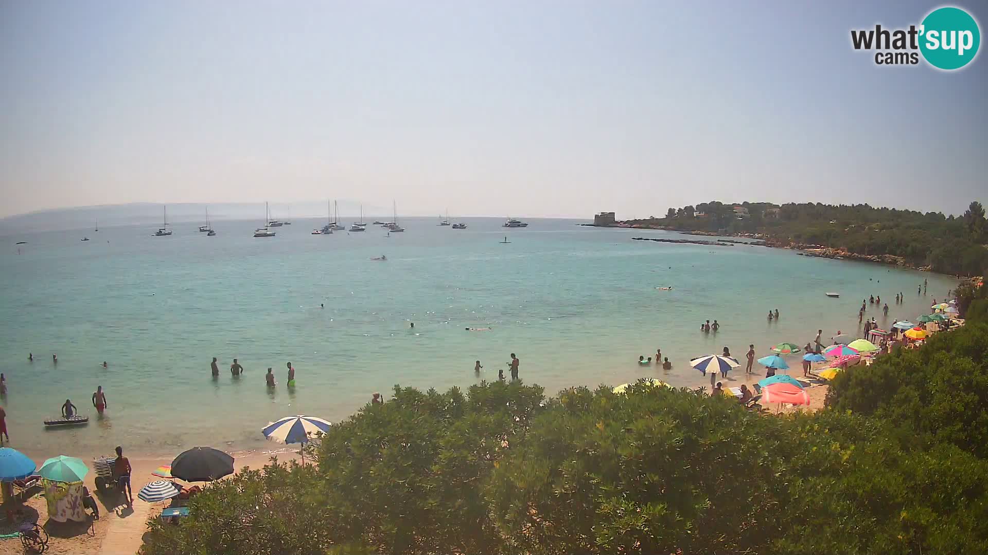 Webcam Lazzaretto Strand | Alghero | Sardinien