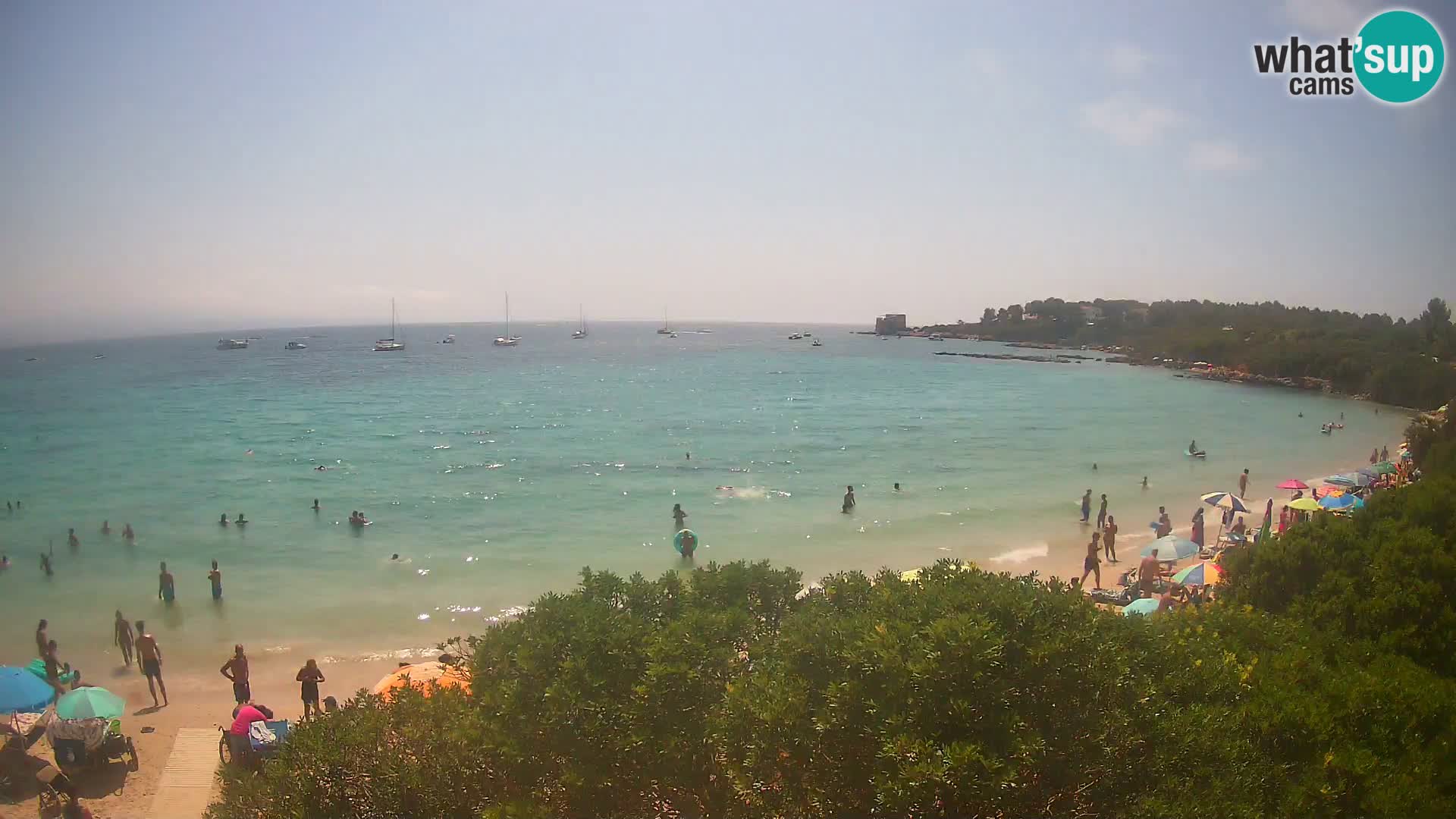Webcam spiaggia Lazzaretto | Alghero | Sardegna