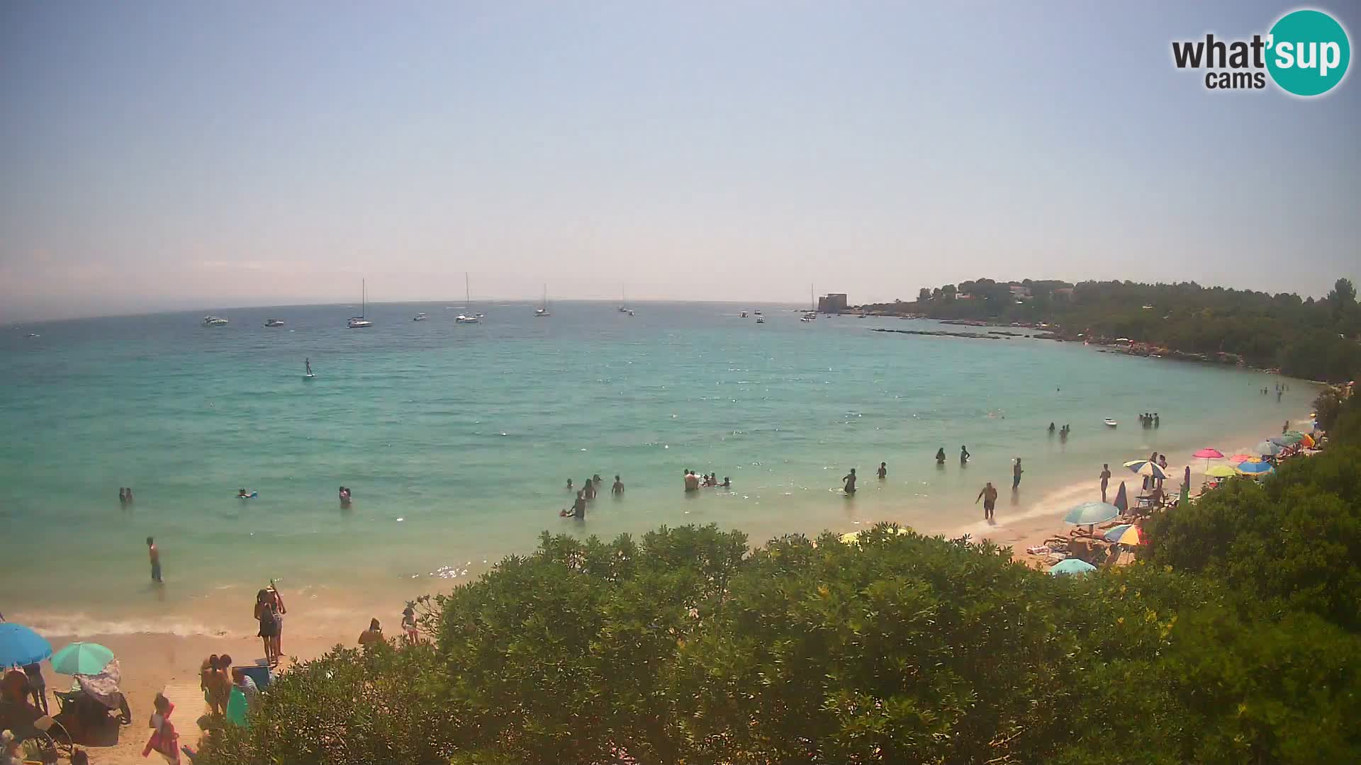 Webcam spiaggia Lazzaretto | Alghero | Sardegna