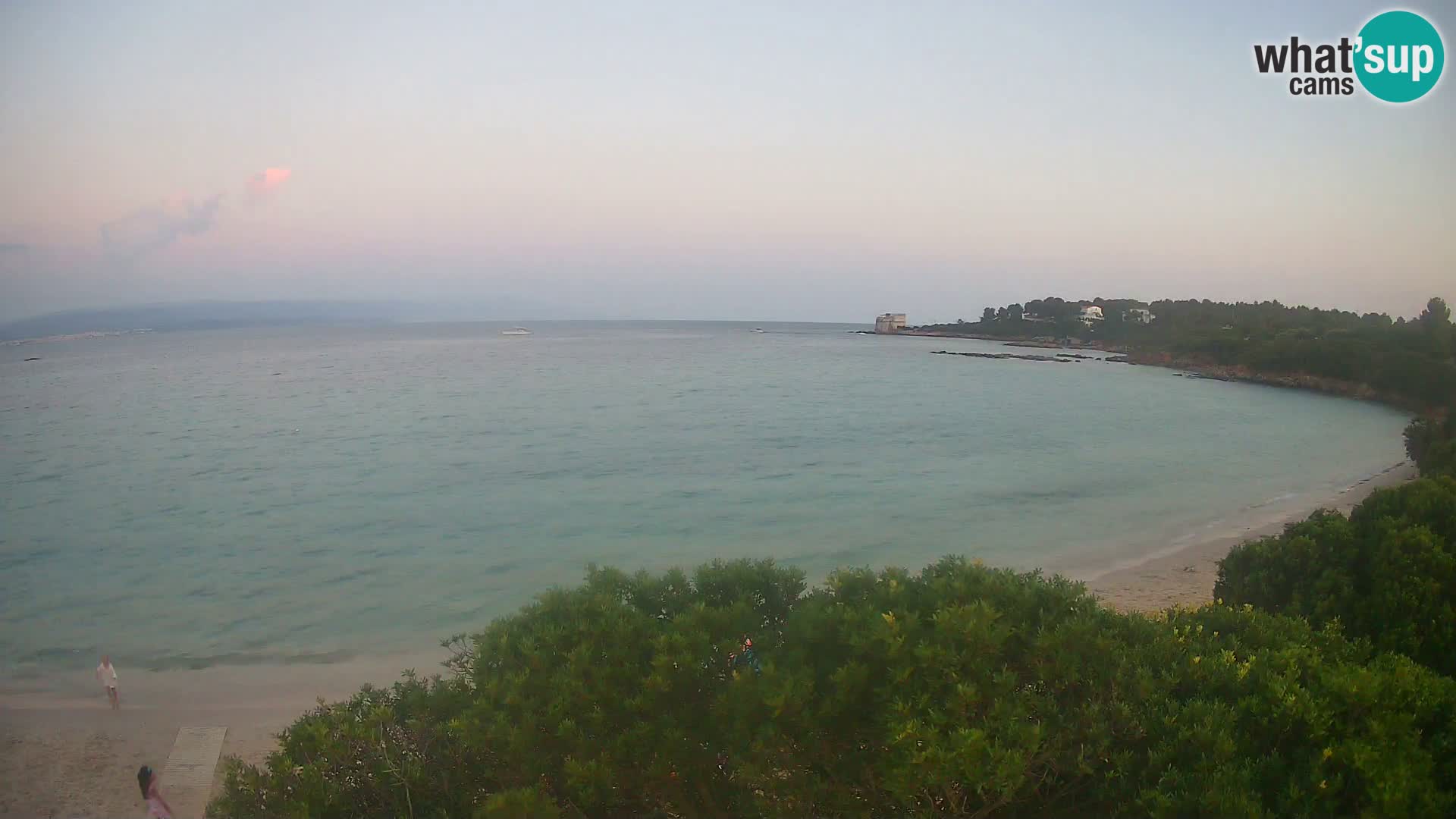 Plage Lazzaretto livecam | Alghero | Sardaigne