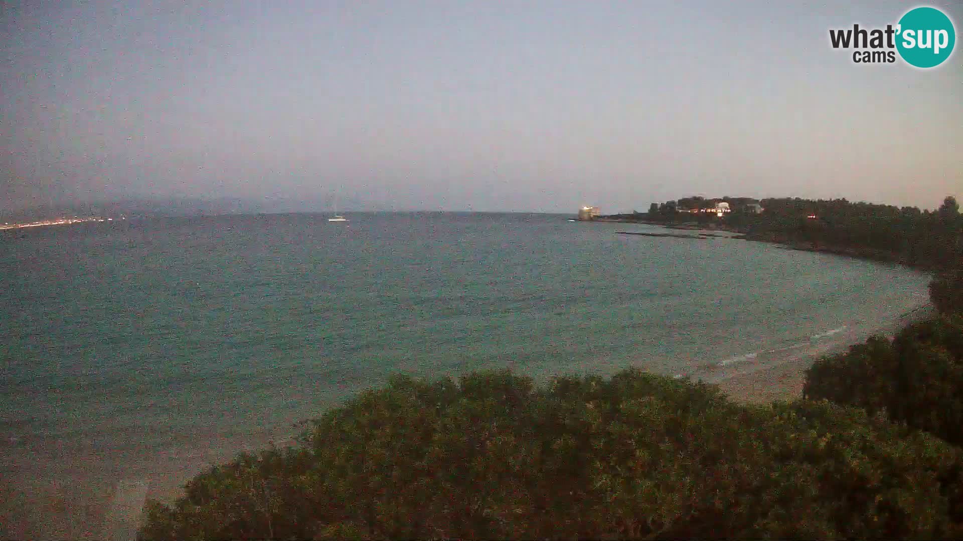 Webcam Lazzaretto Strand | Alghero | Sardinien