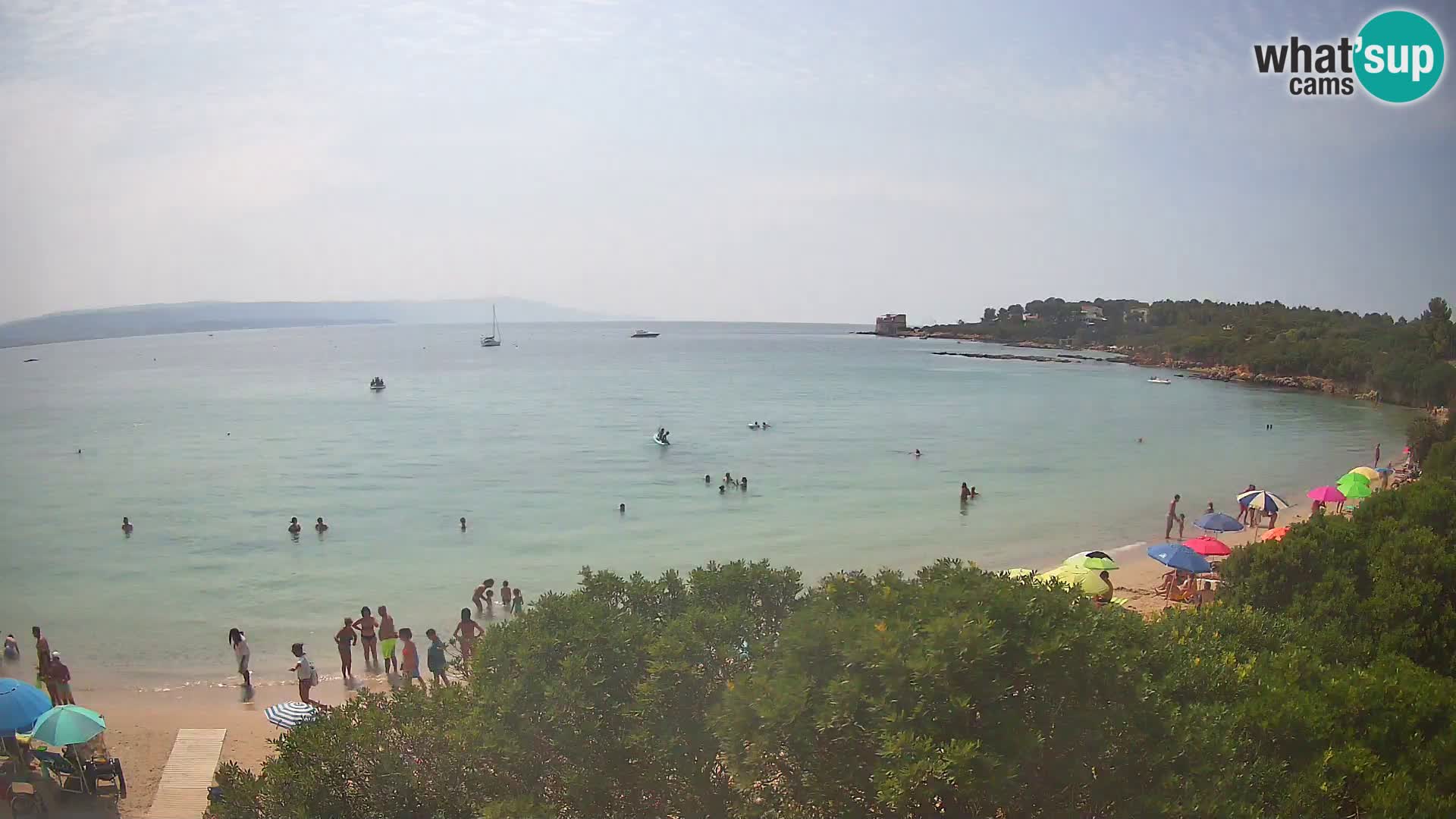 Webcam Lazzaretto beach | Alghero | Sardinia