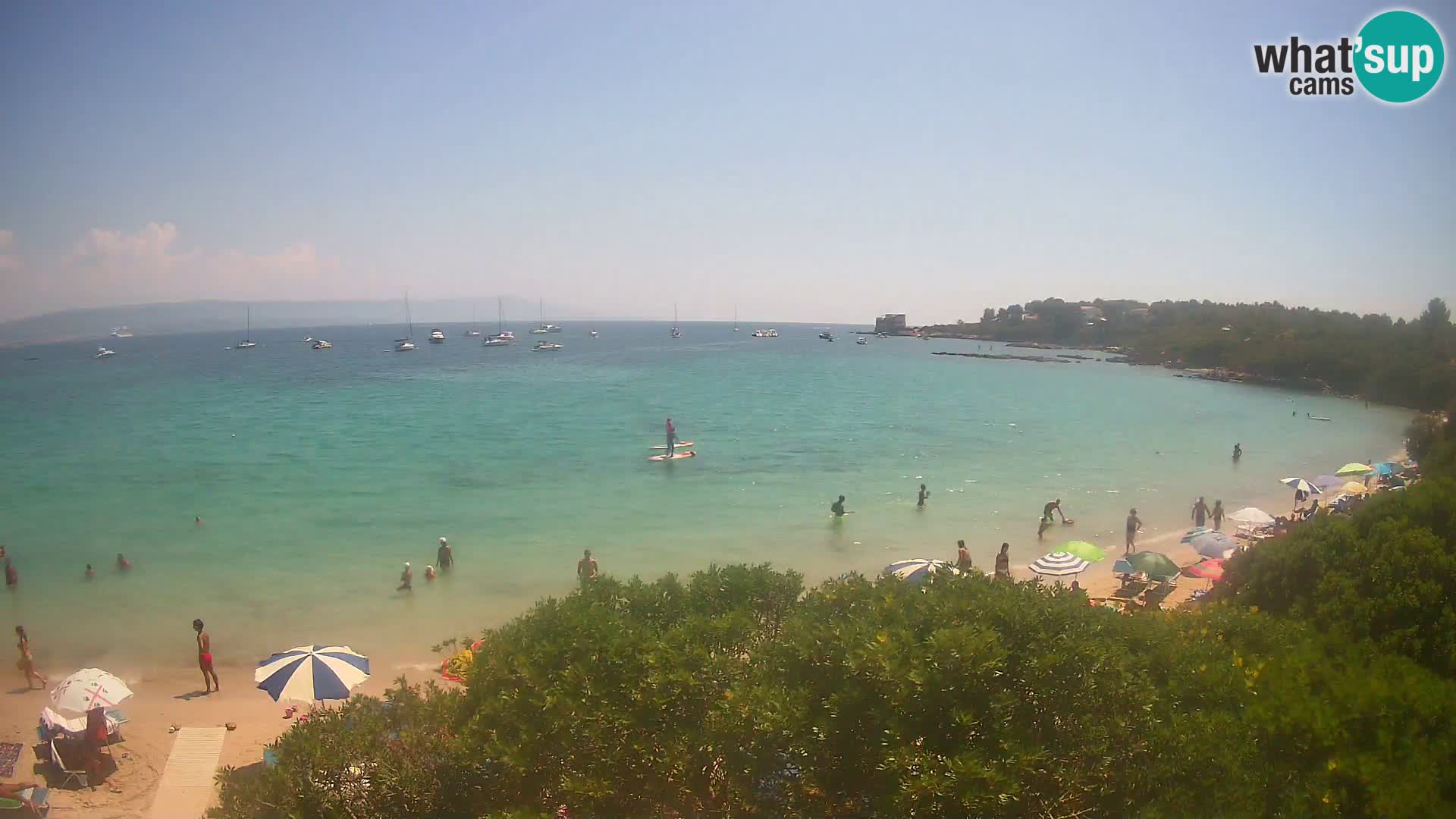 Webcam Lazzaretto beach | Alghero | Sardinia