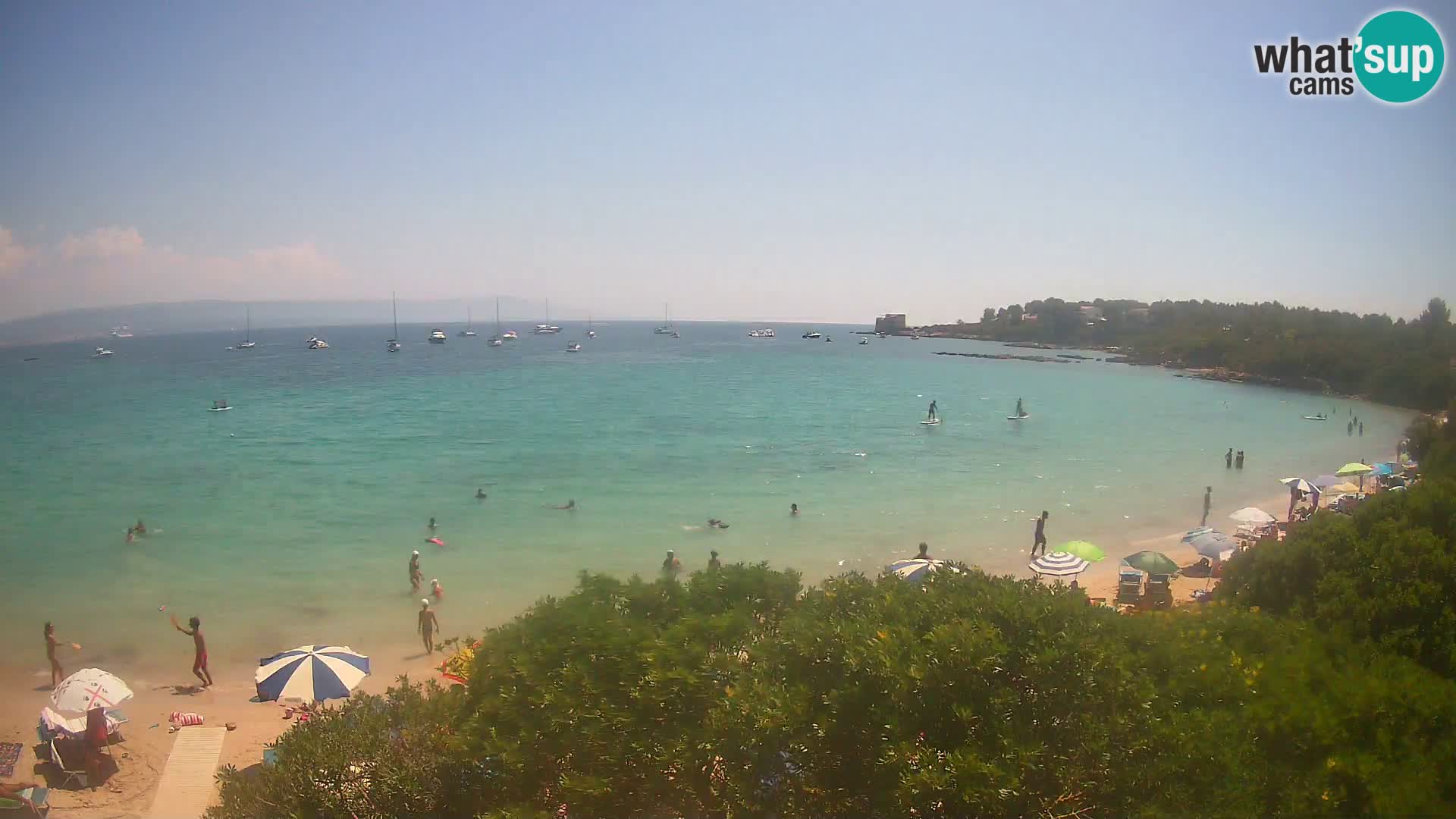 Webcam Lazzaretto Strand | Alghero | Sardinien