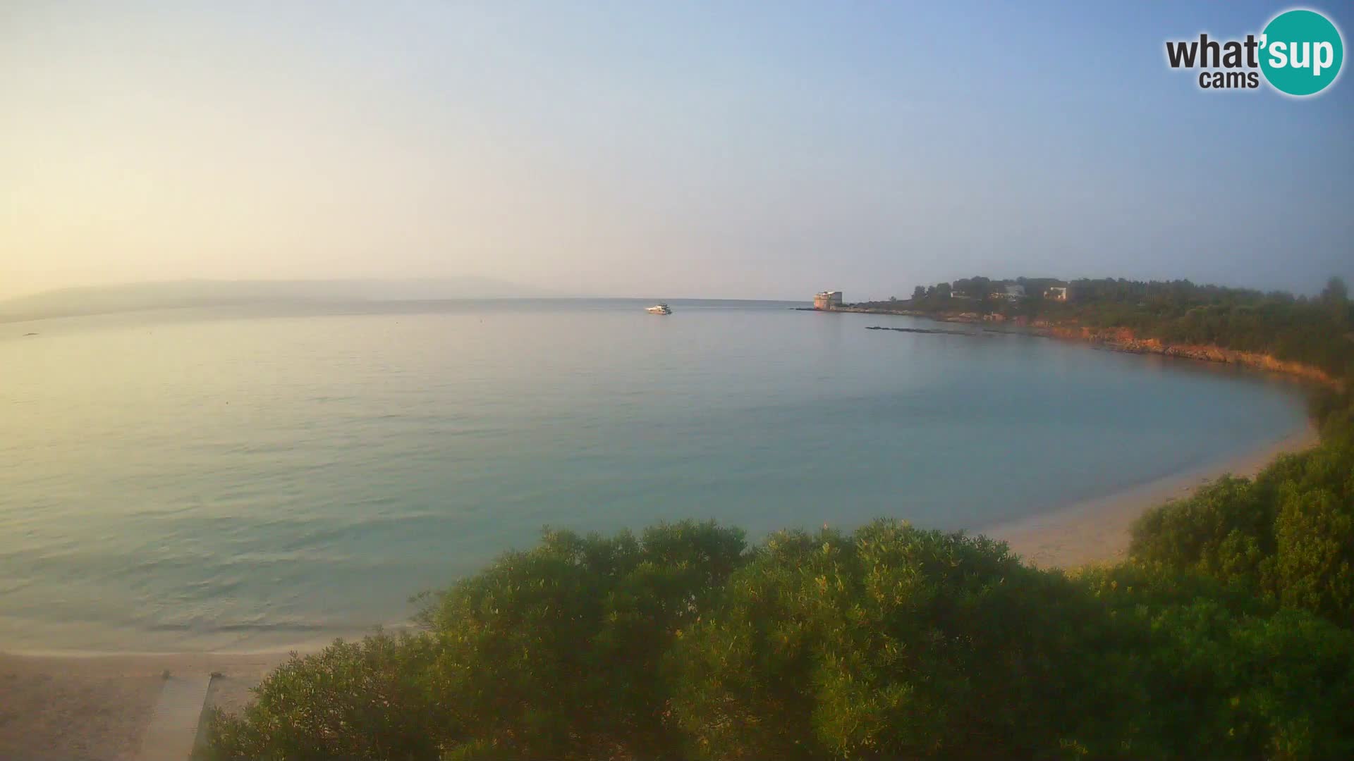 Plage Lazzaretto livecam | Alghero | Sardaigne