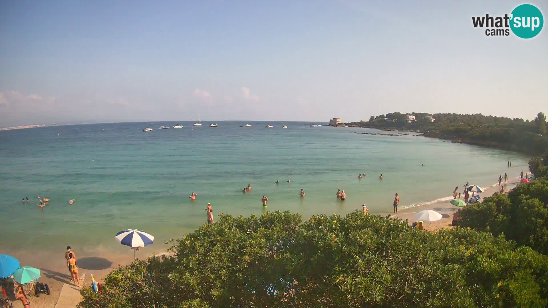 Webcam Lazzaretto Strand | Alghero | Sardinien