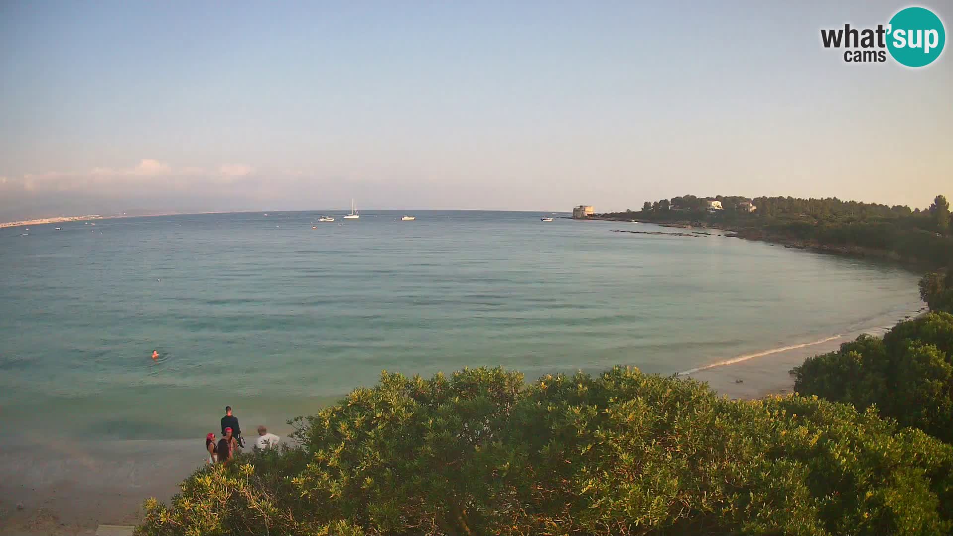 Webcam Lazzaretto Strand | Alghero | Sardinien