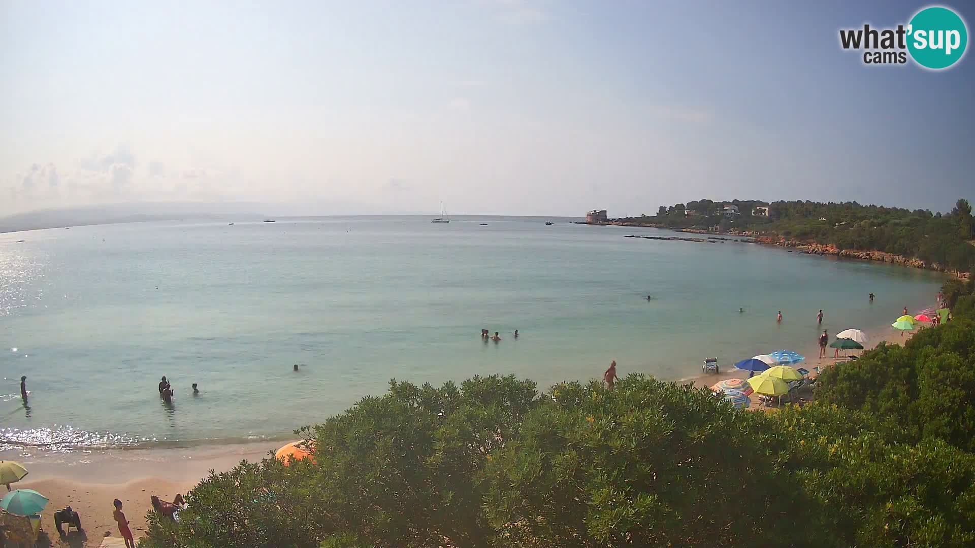 Webcam Lazzaretto beach | Alghero | Sardinia