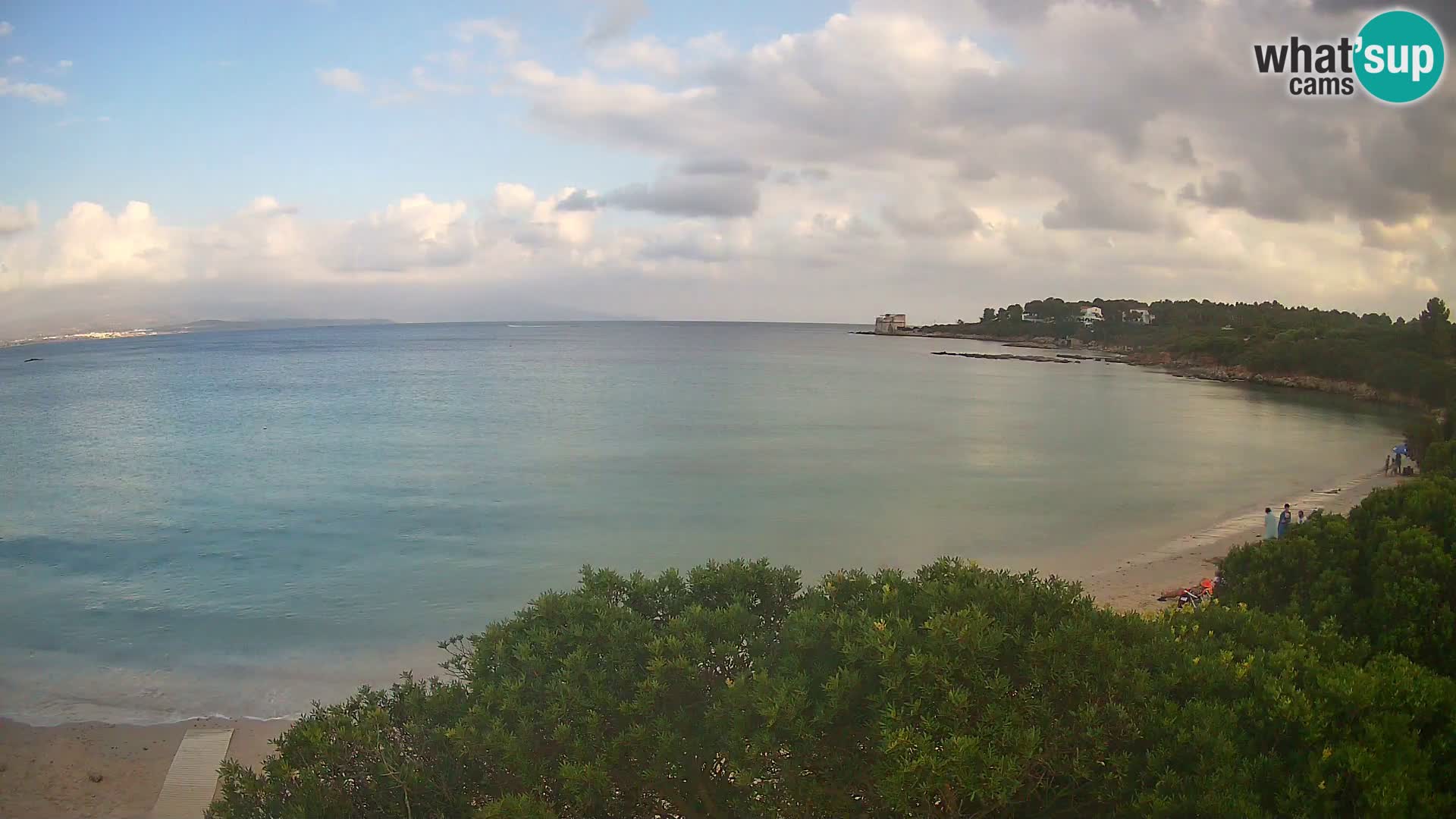 Webcam Lazzaretto beach | Alghero | Sardinia