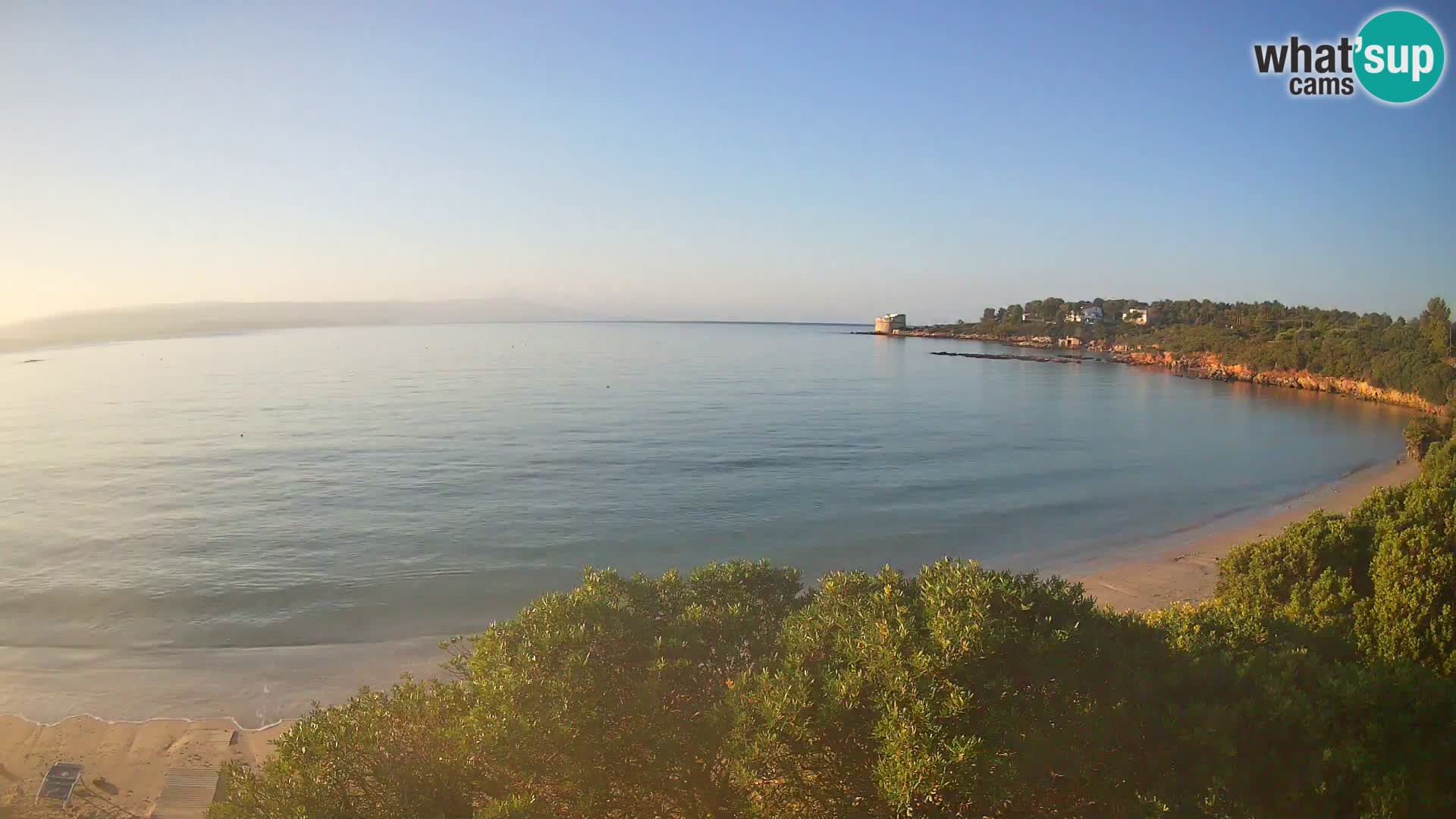 Webcam spiaggia Lazzaretto | Alghero | Sardegna
