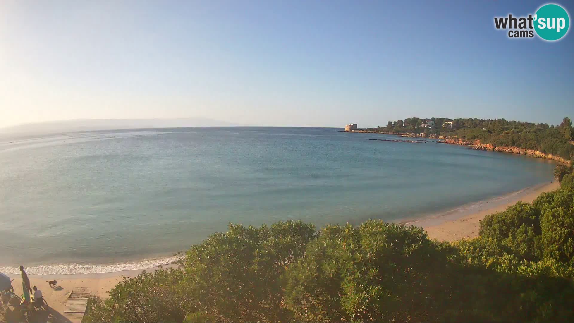 Webcam spiaggia Lazzaretto | Alghero | Sardegna
