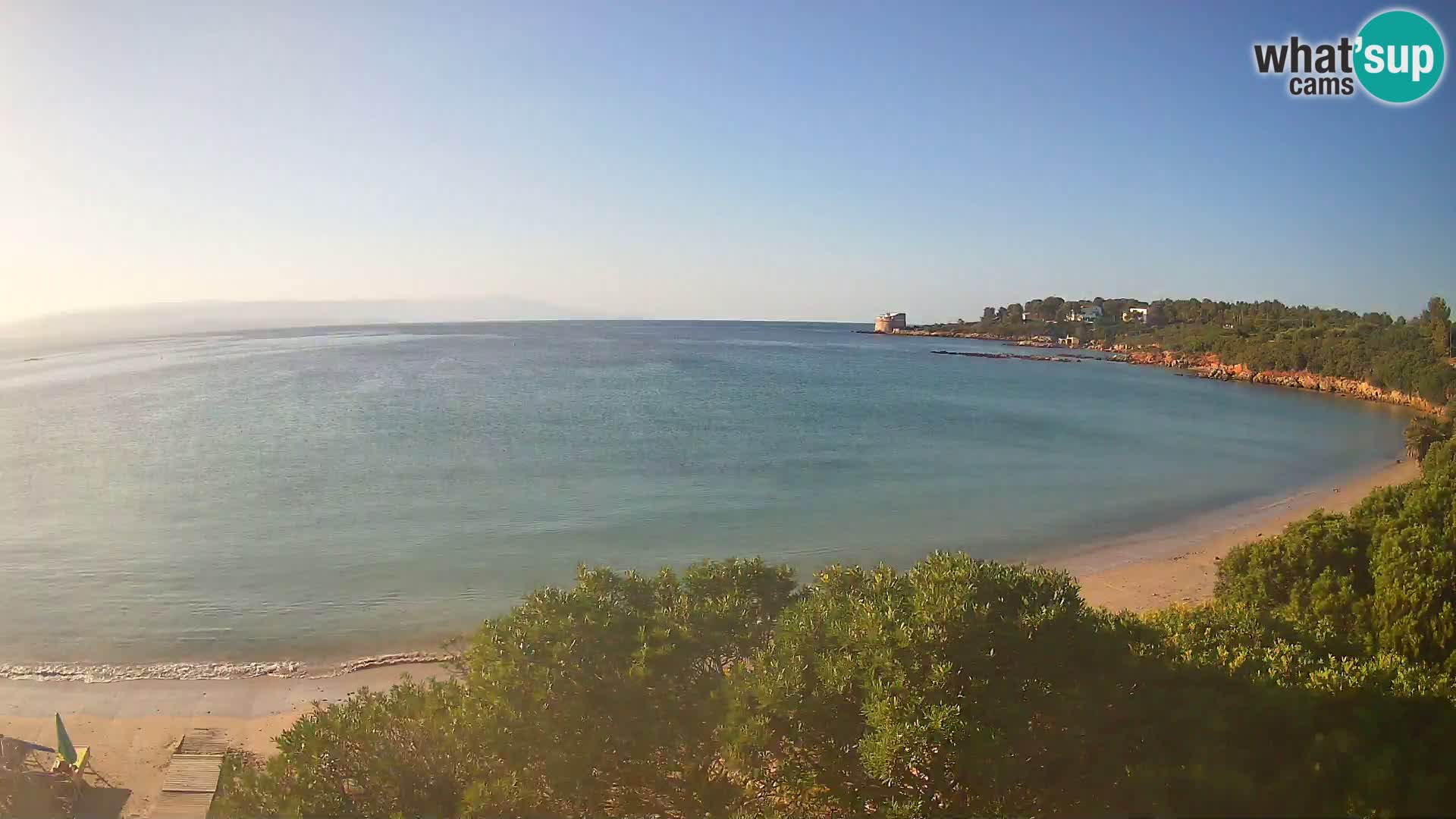 Webcam spiaggia Lazzaretto | Alghero | Sardegna