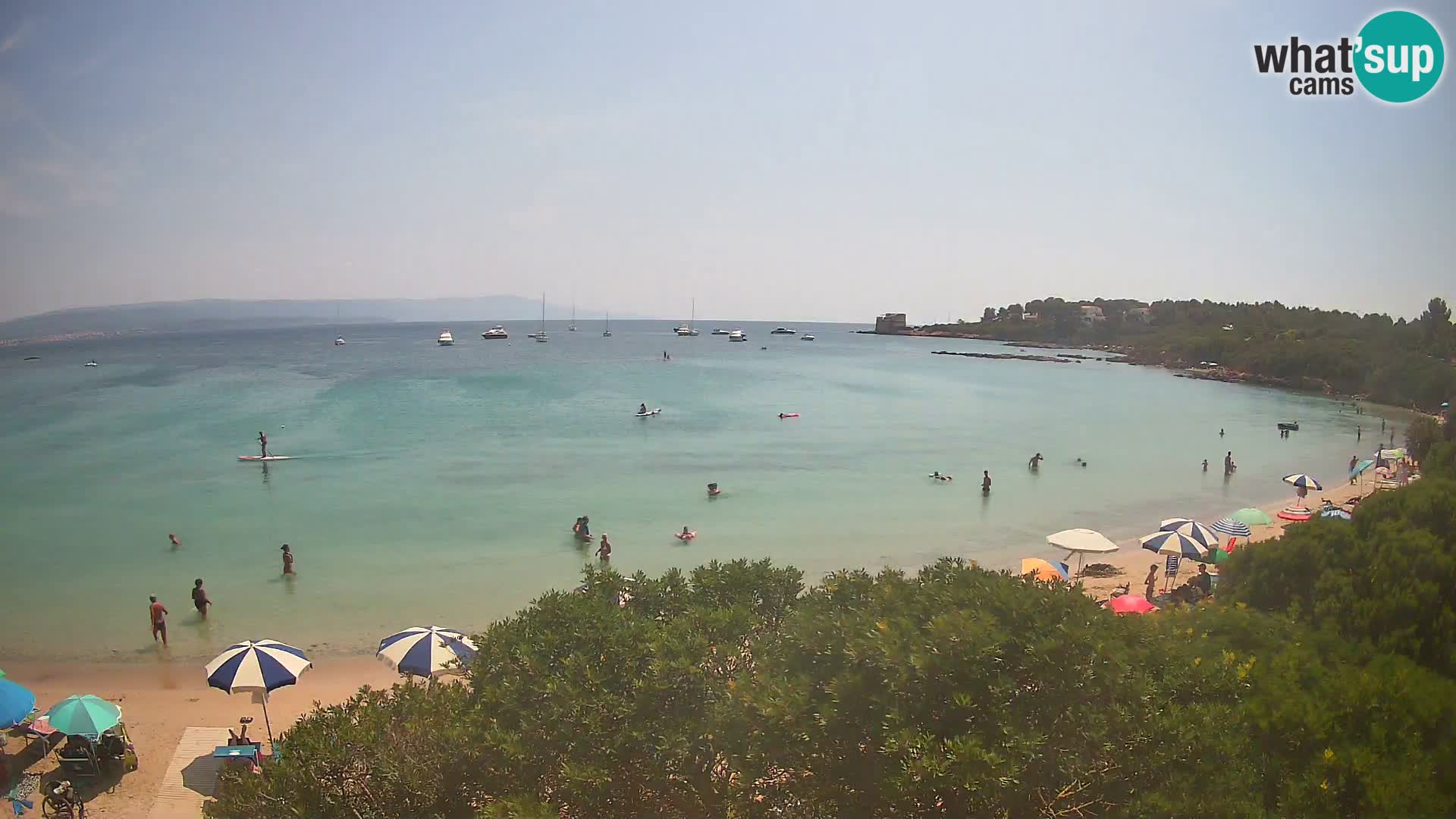 Webcam Lazzaretto Strand | Alghero | Sardinien
