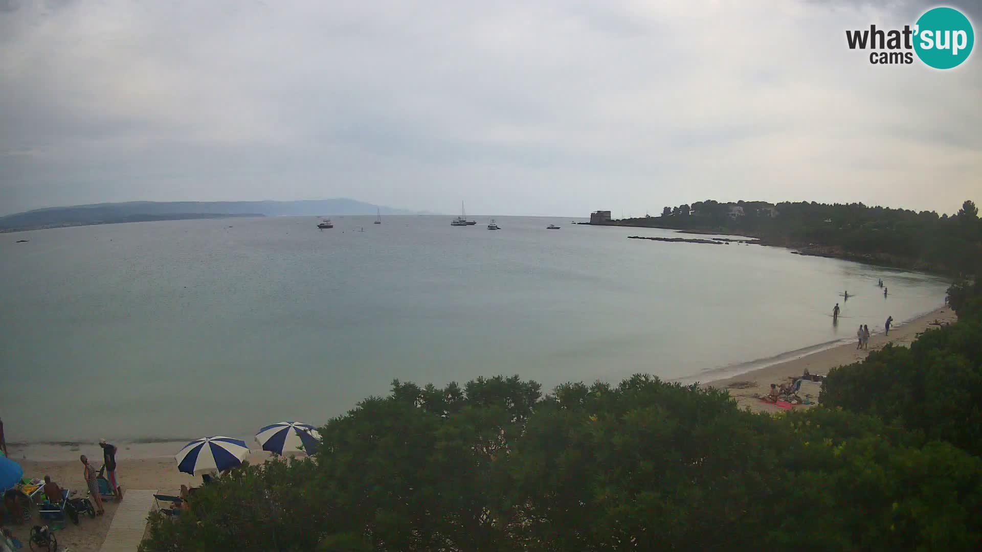 Webcam spiaggia Lazzaretto | Alghero | Sardegna