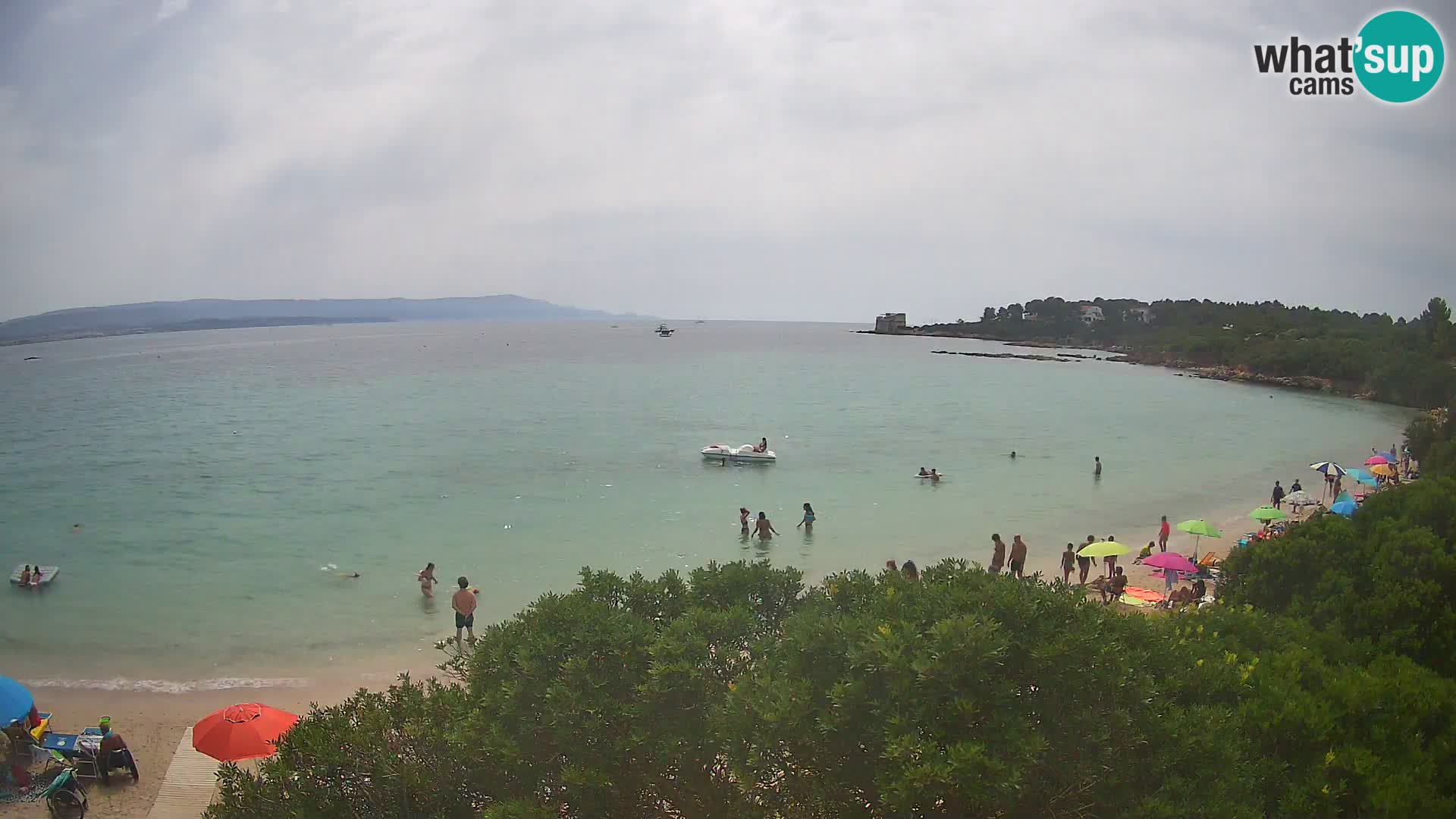 Kamera plaža Lazzaretto | Alghero | Sardinija