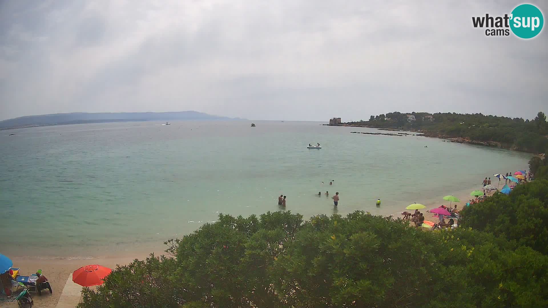 Webcam spiaggia Lazzaretto | Alghero | Sardegna