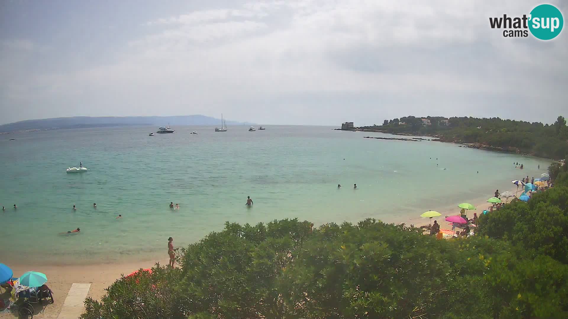 Webcam spiaggia Lazzaretto | Alghero | Sardegna