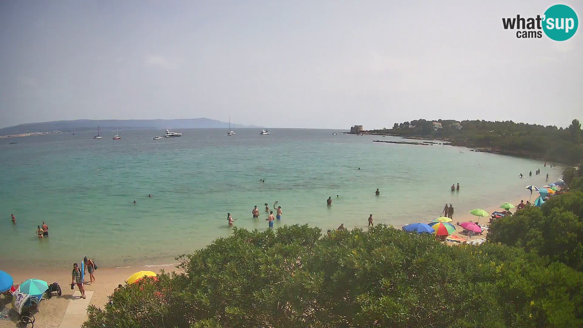 Webcam spiaggia Lazzaretto | Alghero | Sardegna